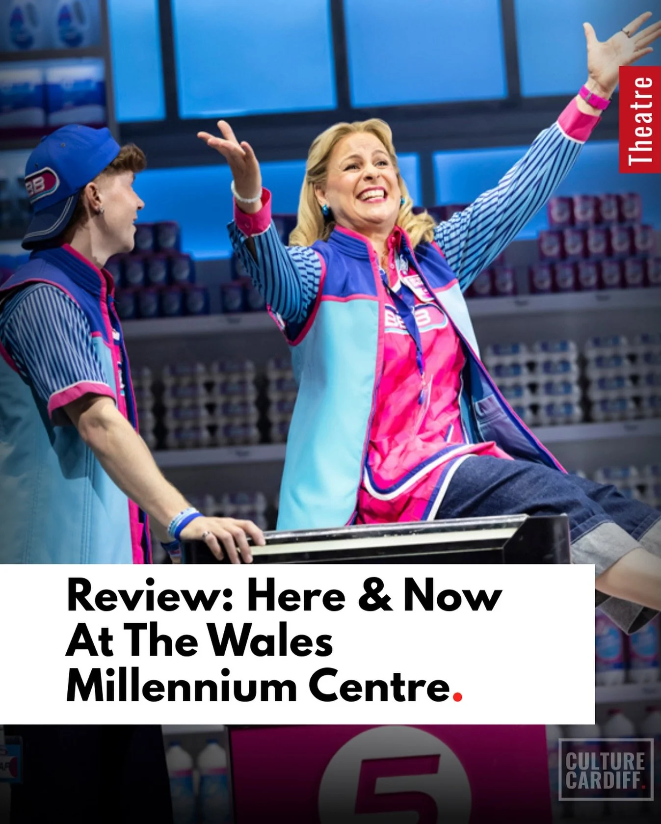Review: Here &amp; Now: The Steps Musical

⭐️⭐️⭐️⭐️⭐️

Camp. Colourful. Completely joyful. Here &amp; Now: The Steps Musical is a full-blown celebration, part theatre, part pop concert, part drag show, and it works brilliantly. 💖

Packed with iconic