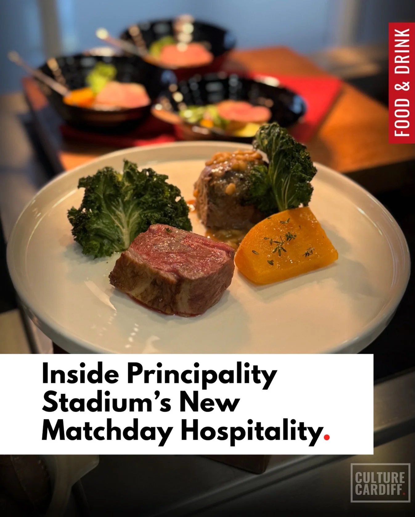 Let&rsquo;s be honest. Stadium food doesn&rsquo;t always have the best reputation. You go for the rugby, the music, the atmosphere, not necessarily the standard, greasy food. So when I was invited to the Principality Stadium to preview the brand new 