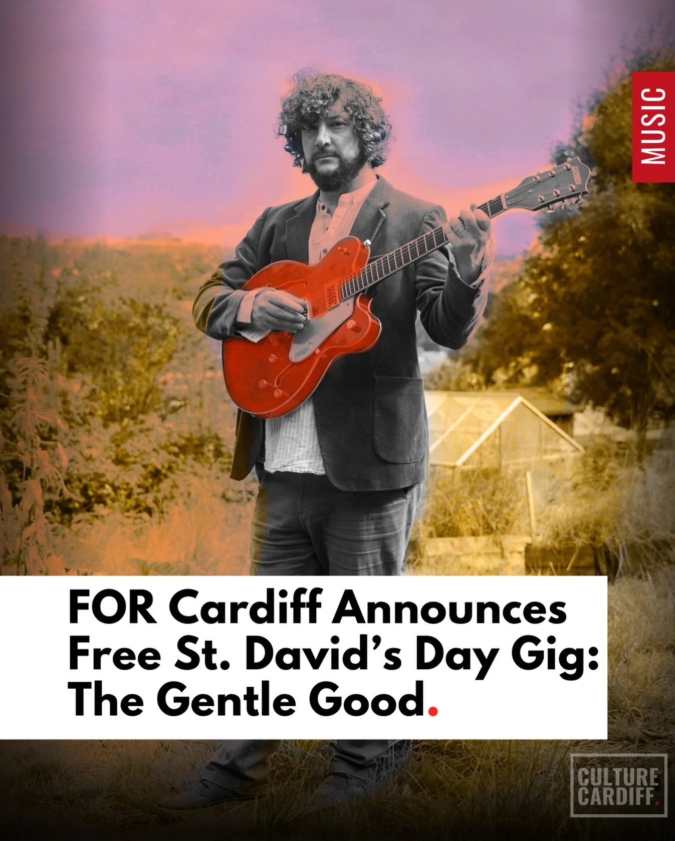 FOR Cardiff has announced a free live gig from The Gentle Good at National Museum Cardiff on Sunday 1 March, 2:30&ndash;3:30pm, as part of their Little Things campaign celebrating Welsh culture across the city centre.🏴󠁧󠁢󠁷󠁬󠁳󠁿

The Gentle Good (