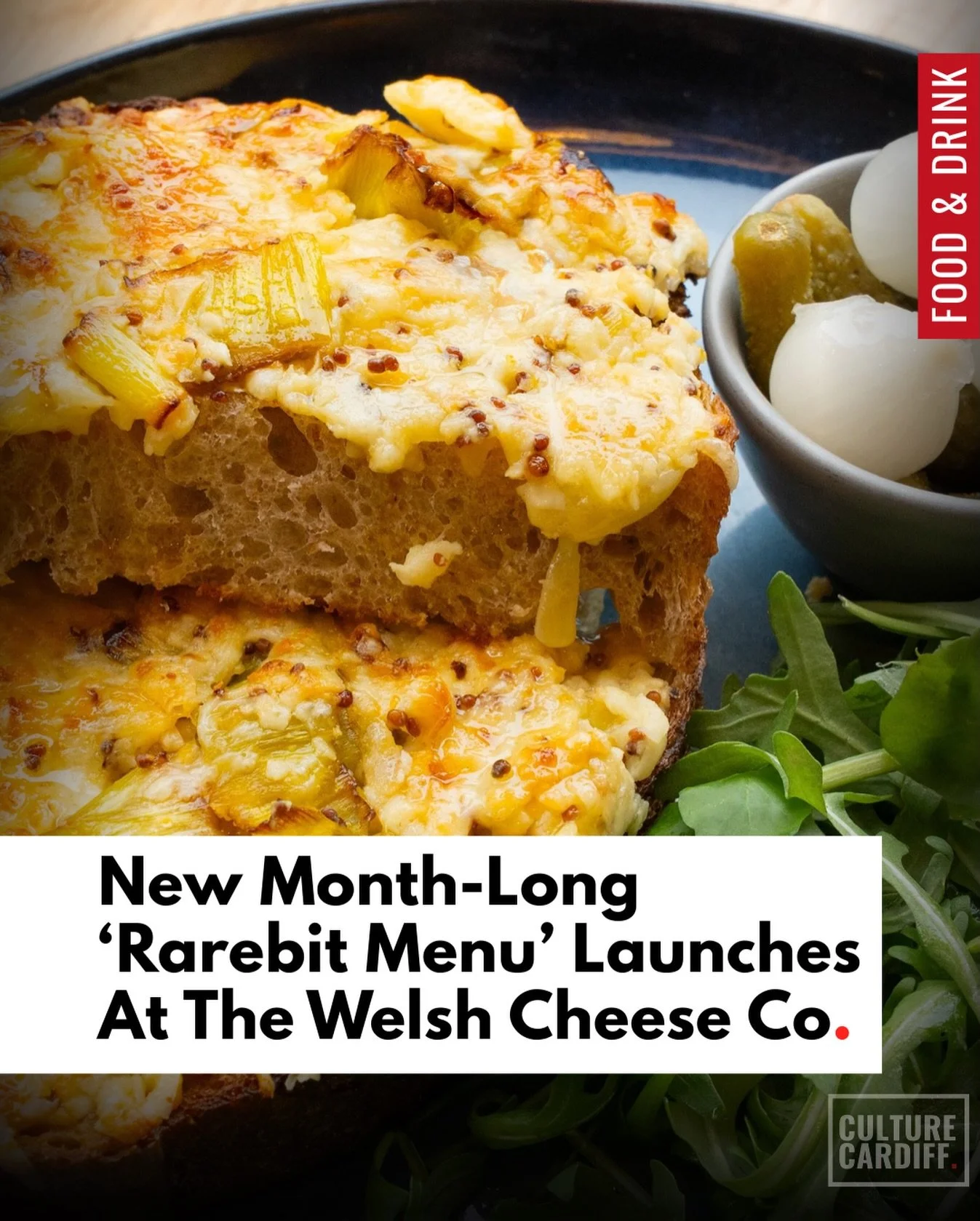 To celebrate St Davids day, The Welsh Cheese Company has launched a month-long rotating Welsh rarebit menu at their Victoria Park deli &amp; wine bar, and it&rsquo;s all about celebrating the best of Welsh cheesemaking.🧀

Across March, they&rsquo;re