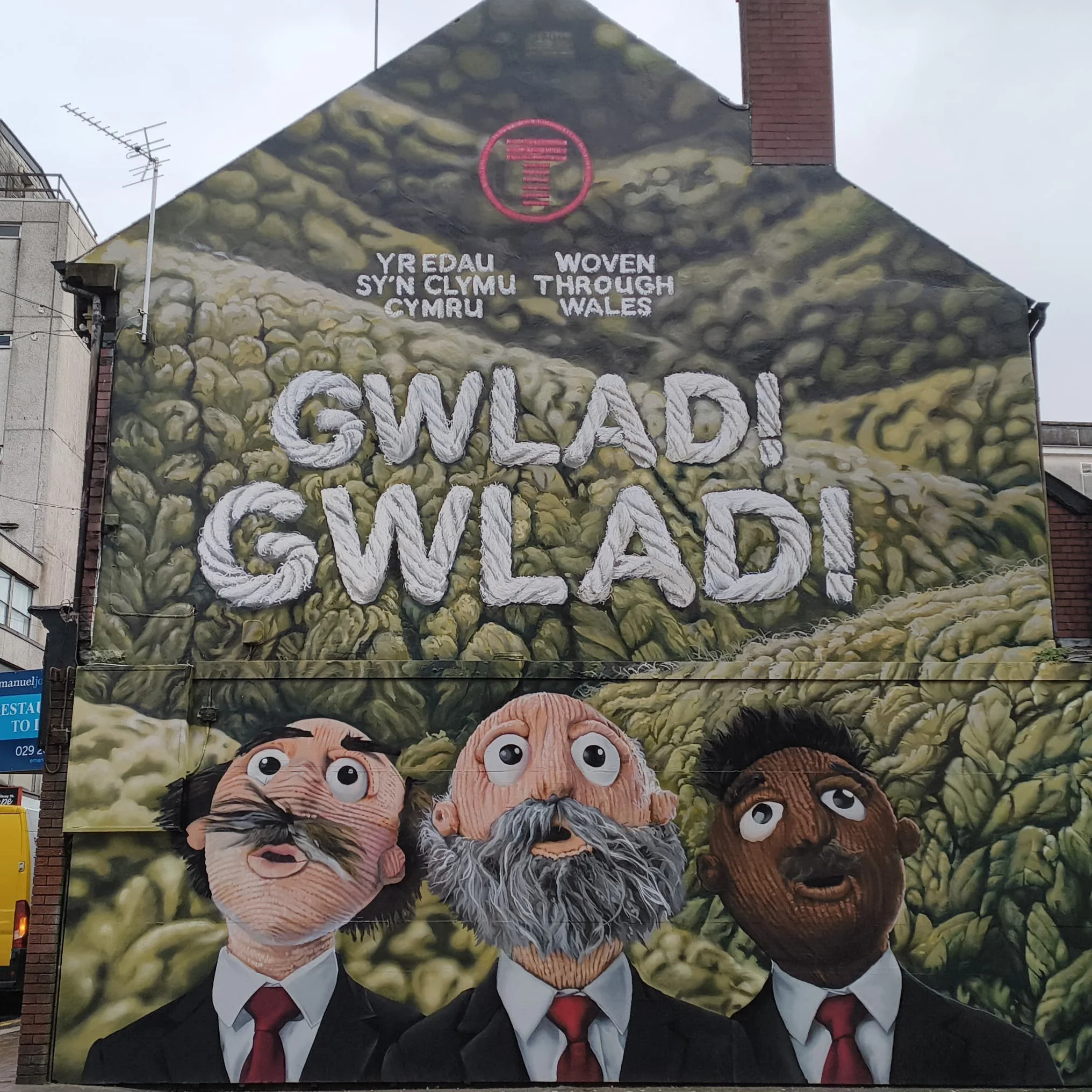 Welsh Rugby Mural New Cardiff Mural Brings Welsh Journeys to Life | Culture Cardiff