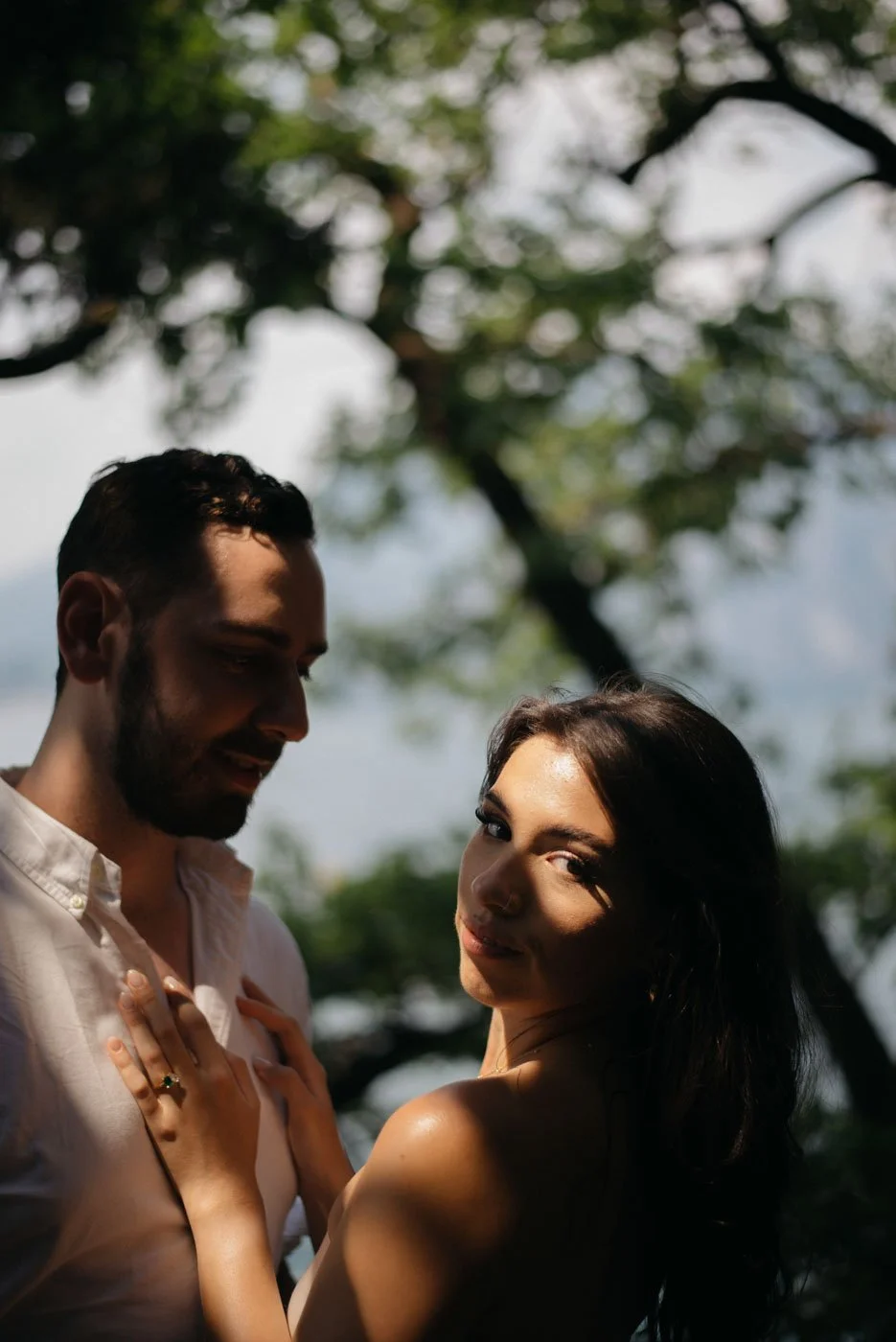 proposal photographer lake Como