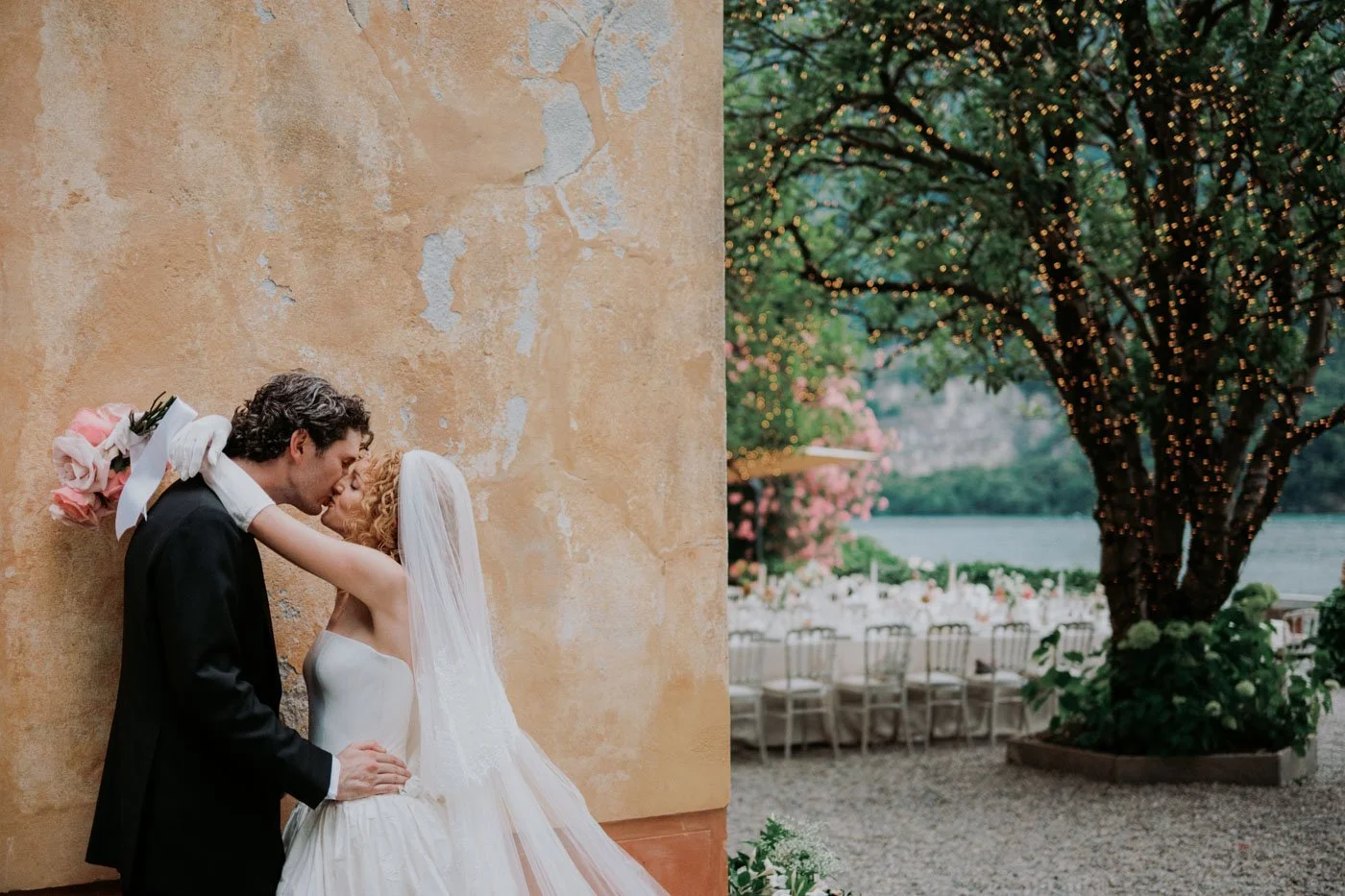 An Intimate Film Wedding Story at Villa Regina Teodolinda, Lake Como