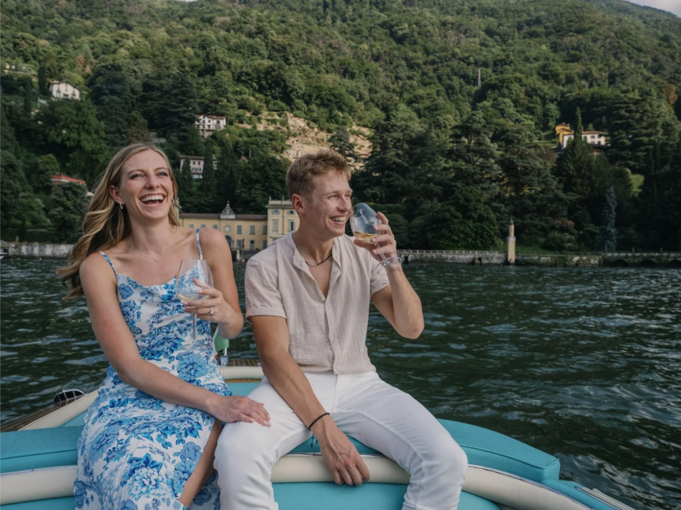 Editorial Lake Como Engagement Sessions