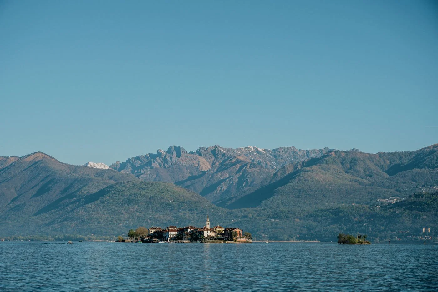 Isola dei Pescatori proposal landscape