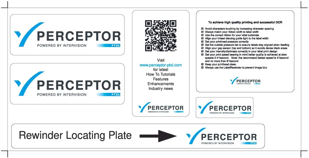 Example instructions label