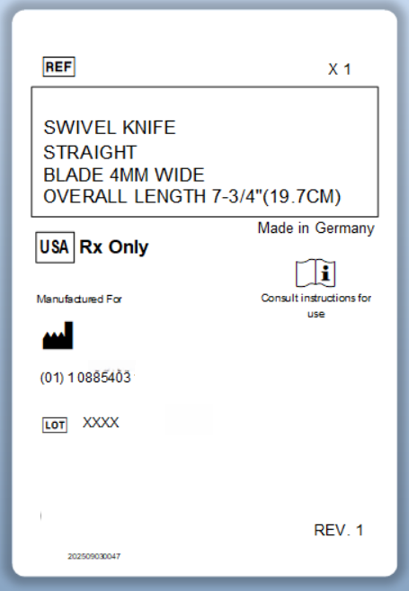 Example pharma label