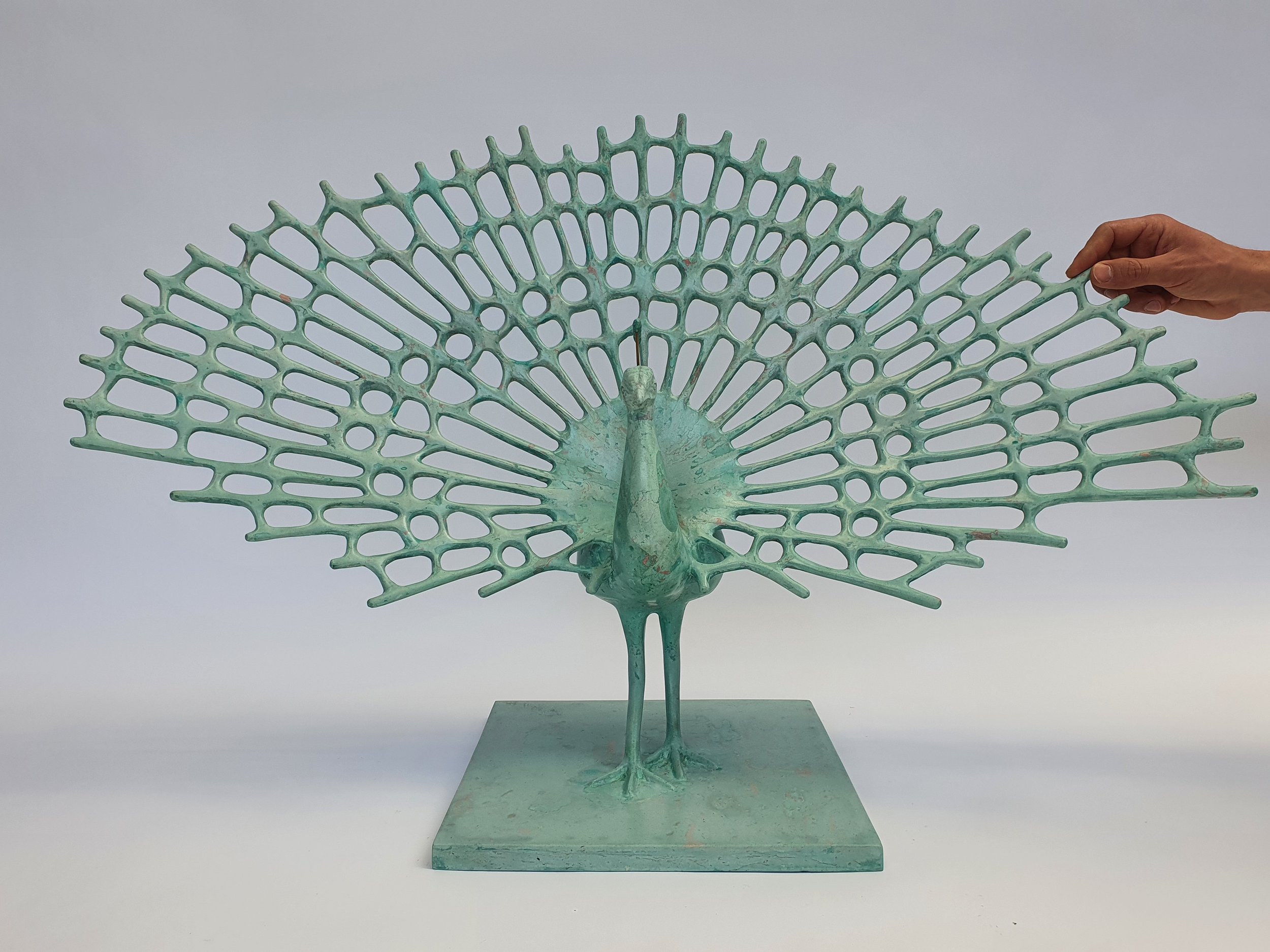 Peacock 67x100x35cm