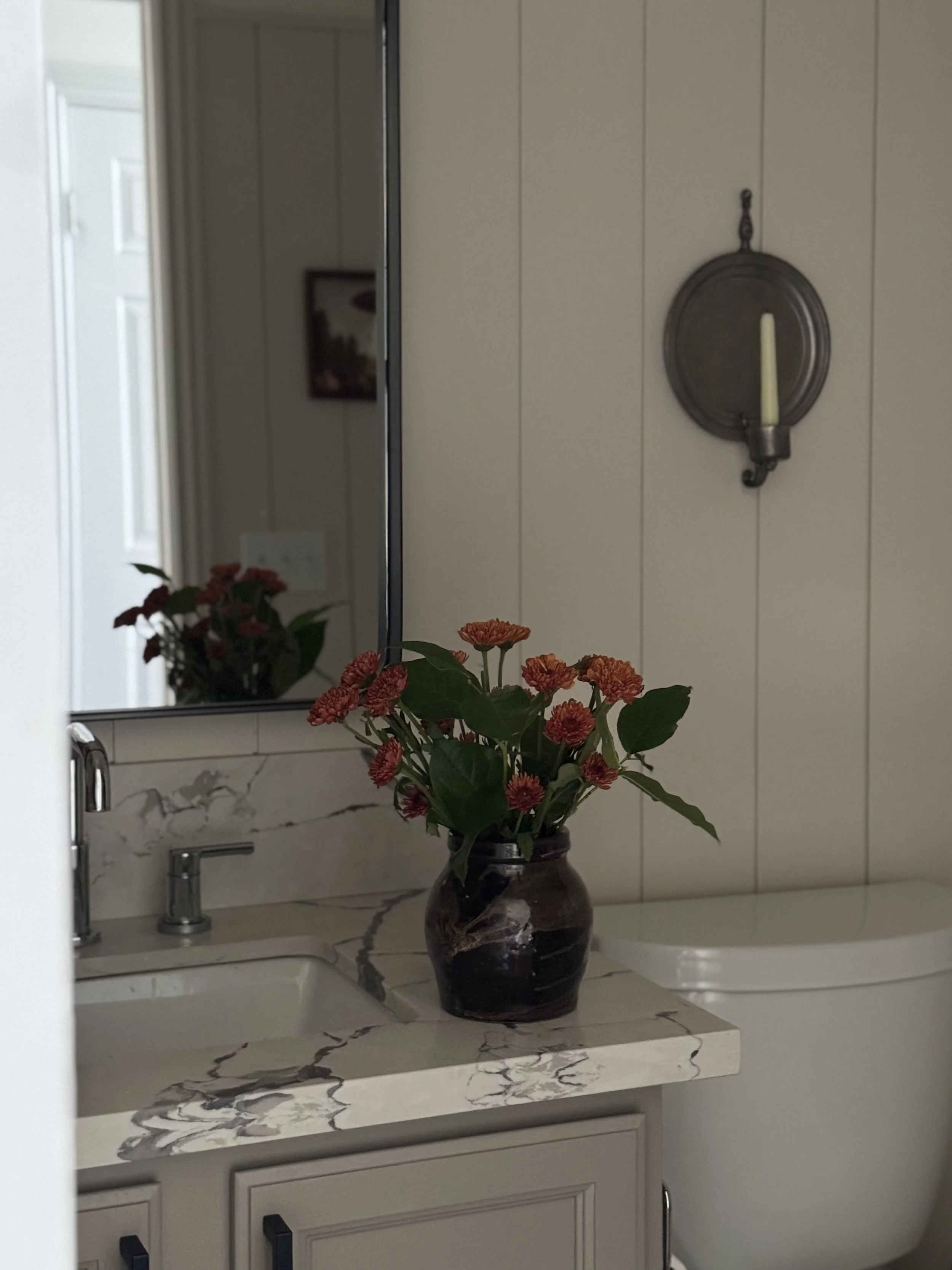 Guest Bathroom Mirror and Sconce.jpeg