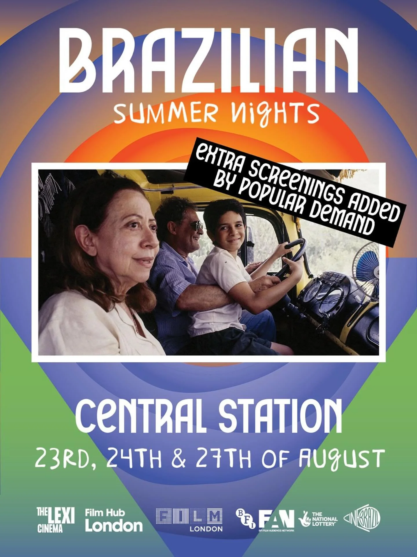 ✨ Two packed screenings! ✨

On Sunday, Central Station lit up @thelexicinema with two full houses &ndash; thank you to everyone who joined us and created such a special atmosphere. 💛💚

Because so many of you asked, we&rsquo;ve added three extra scr