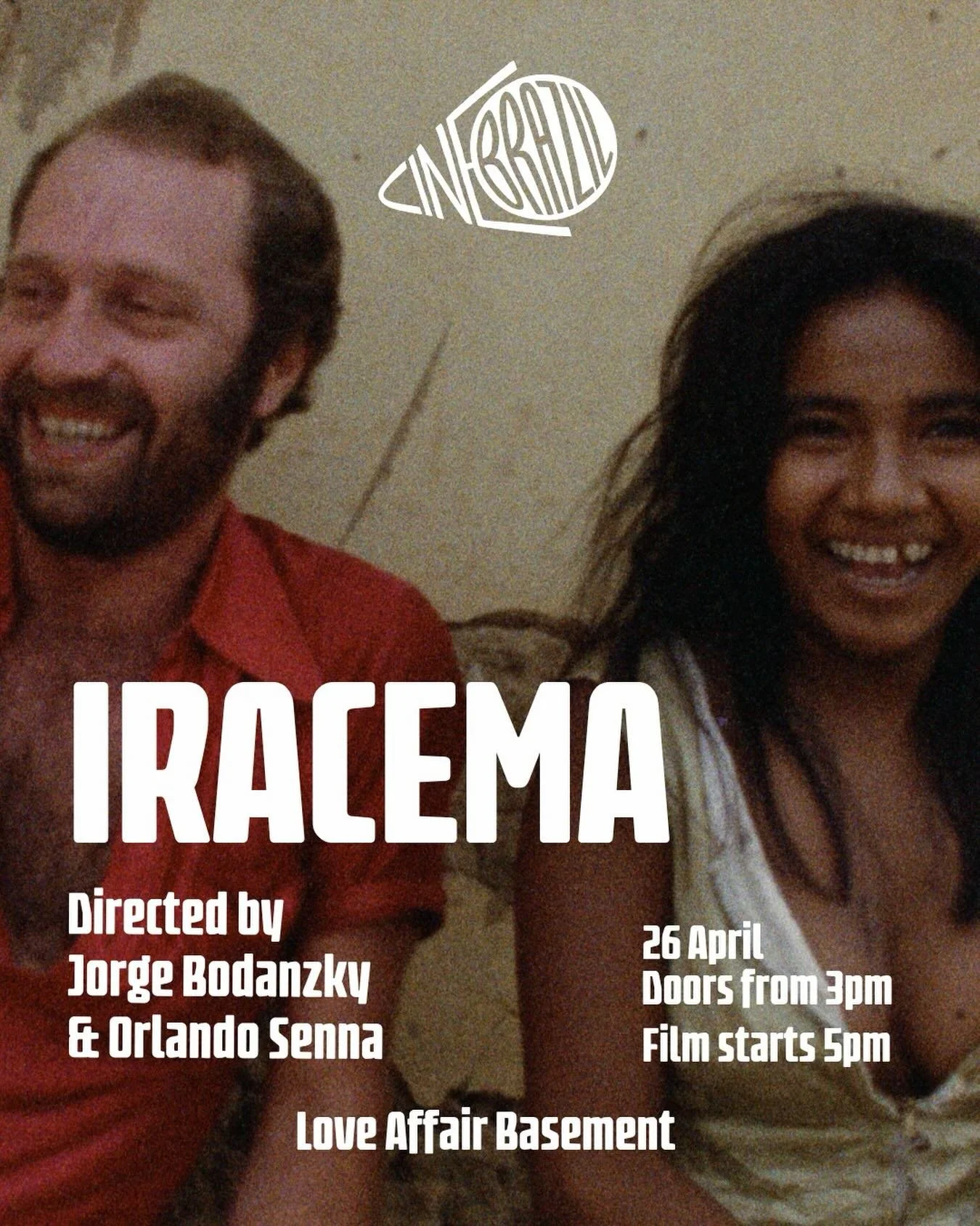 ❗️❗️❗️❗️Only a few tickets left for our screening this coming Sunday ❗️❗️❗️❗️

Join us at @loveaffairbasement  to watch Iracema - uma transamaz&ocirc;nica restored in 4k! 

📽️ Combining fiction and documentary scenes, the film employed a distancing 