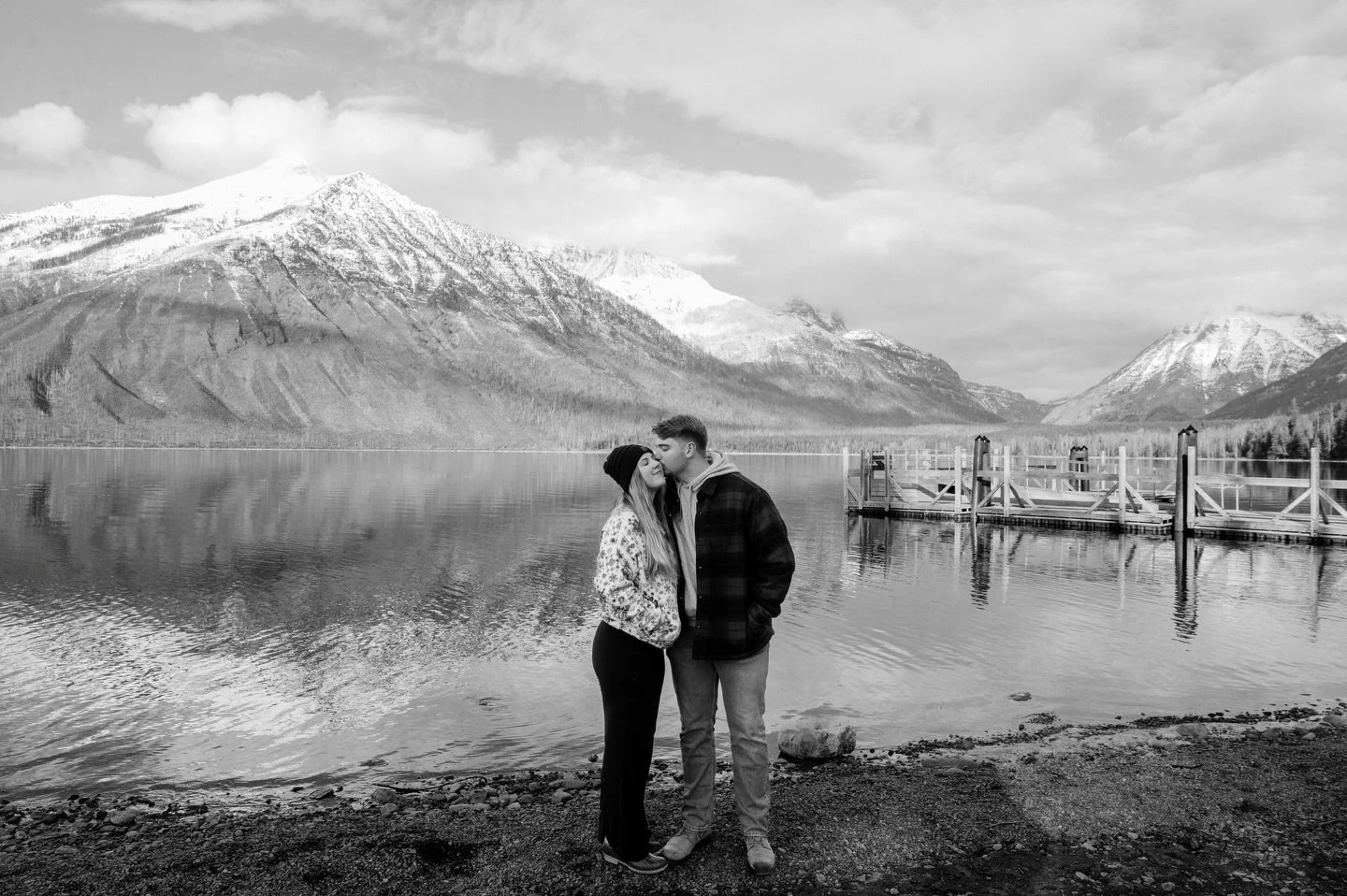 two of my favorite people in the world + glacier, what could be a better final winter post? 🥹❄️