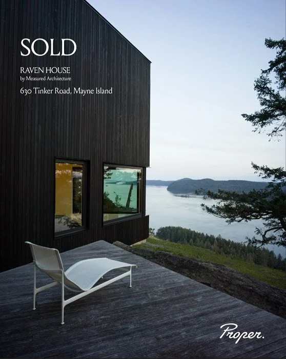 An incredibly special property sold on behalf of some incredibly special clients.

@we.are.proper was grateful to have been entrusted with the representation and sale of Raven House by @measuredarchitecture in collaboration with our good friends @dep