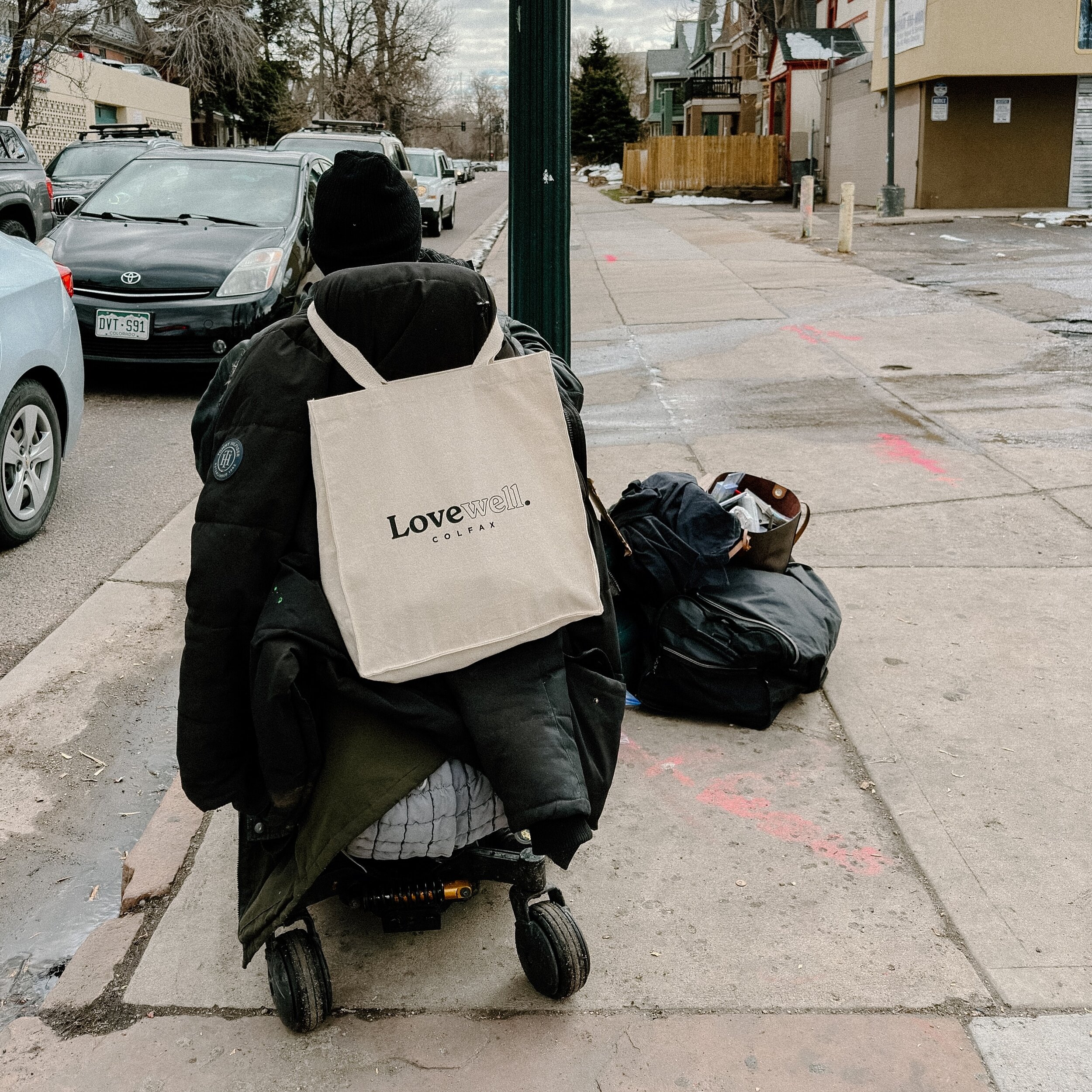 We started Lovewell Colfax last year as an act of obedience to Jesus&rsquo; command to love those on the margins of our city. Since then we&rsquo;ve built incredible friendships with our unhoused neighbors and provided desperately needed basic hygien