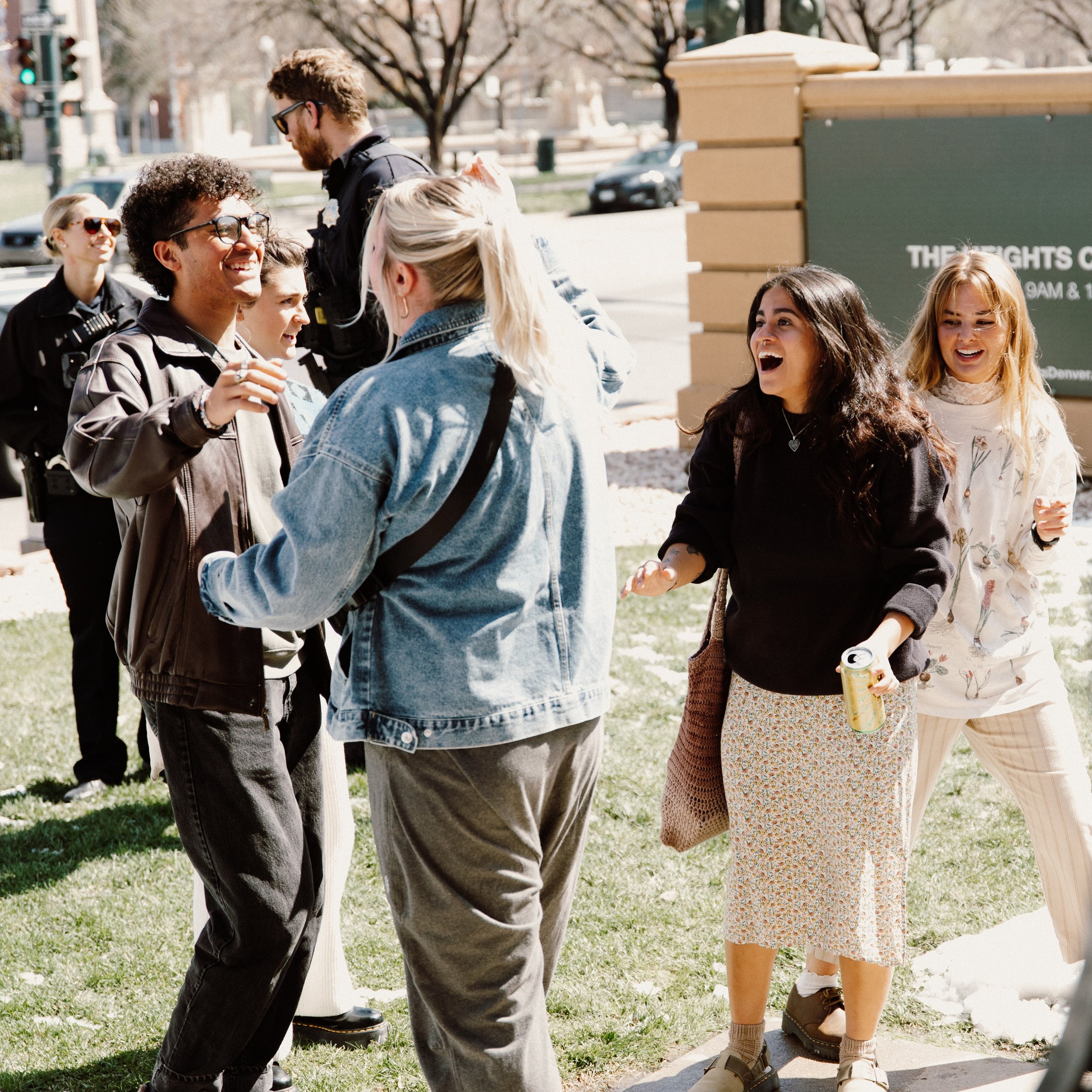 Smiles and warm weather out on the patio these days. Nothing better!