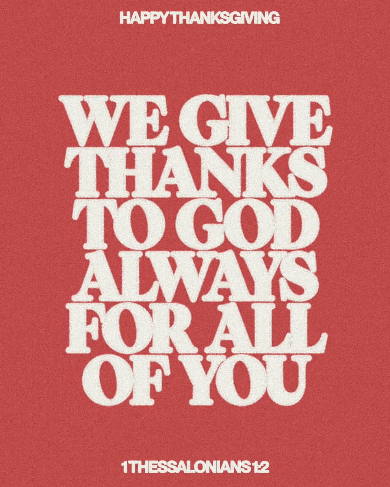Grateful for this church family. 
Grateful for a risen Jesus. 
Grateful for what he is doing in the city that we love. Happy Thanksgiving!
