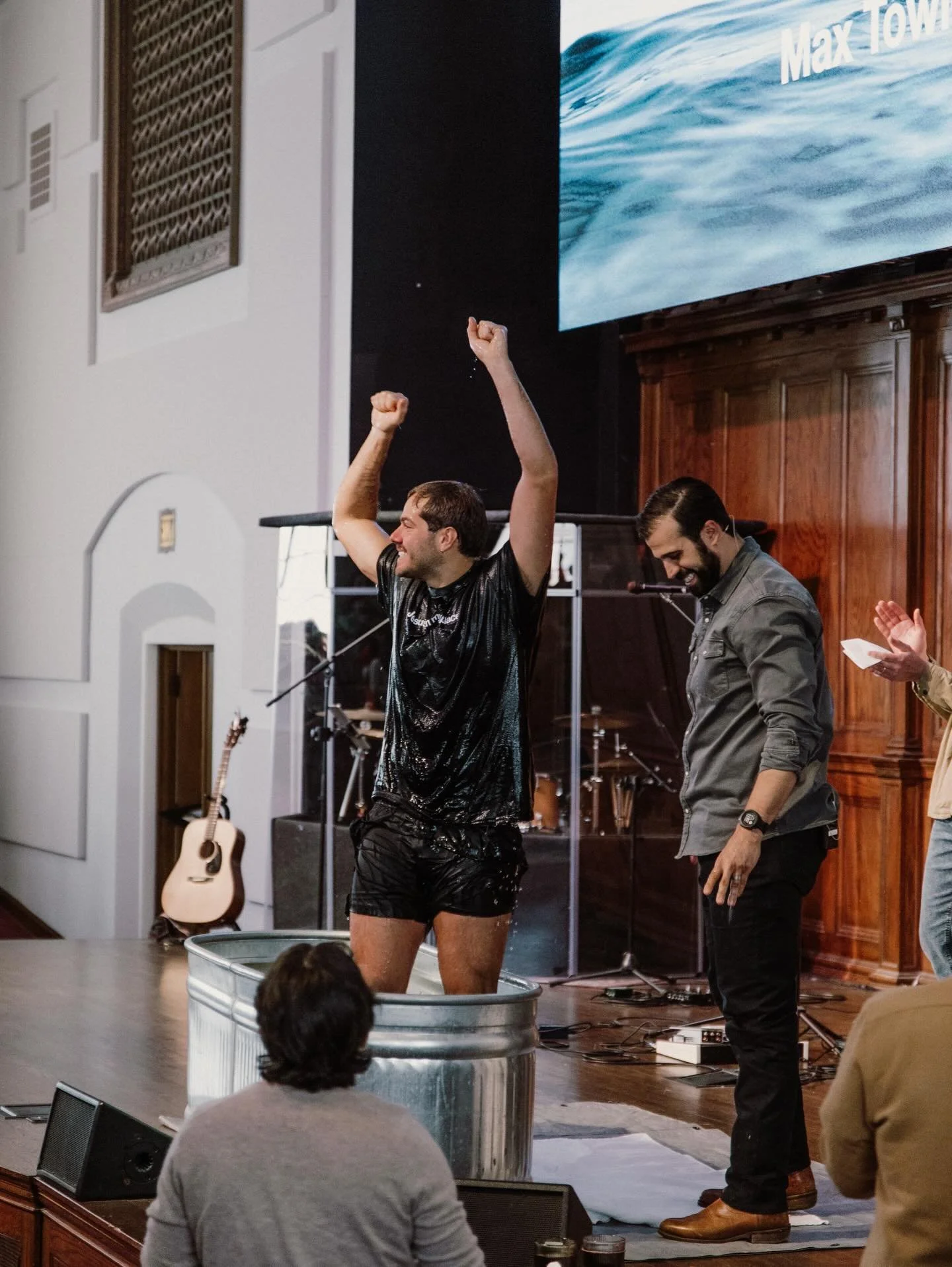 Nine people followed Jesus in obedience and were baptized this past Sunday. No better way to kick off the year 🎊🎊🎊