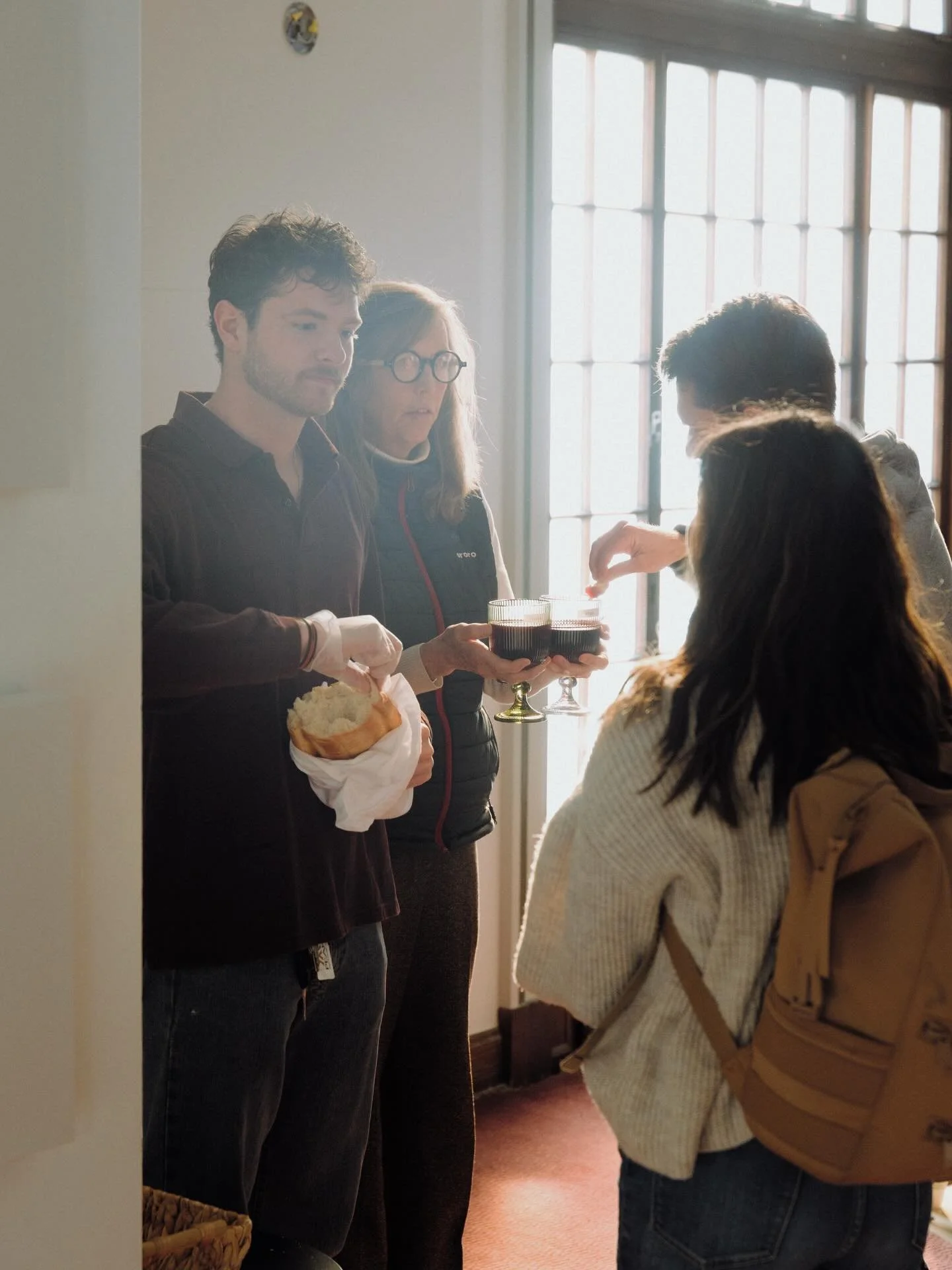 A cold but sweet Sunday yesterday. The highlight may have been sending out two of our own across the world to begin kingdom work to a people who desperately need the Gospel. We love this church family!