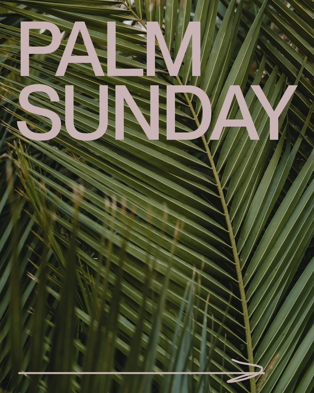 Holy Week begins today. Everything builds to Resurrection Sunday. We&rsquo;ll see you at Boettcher Hall!