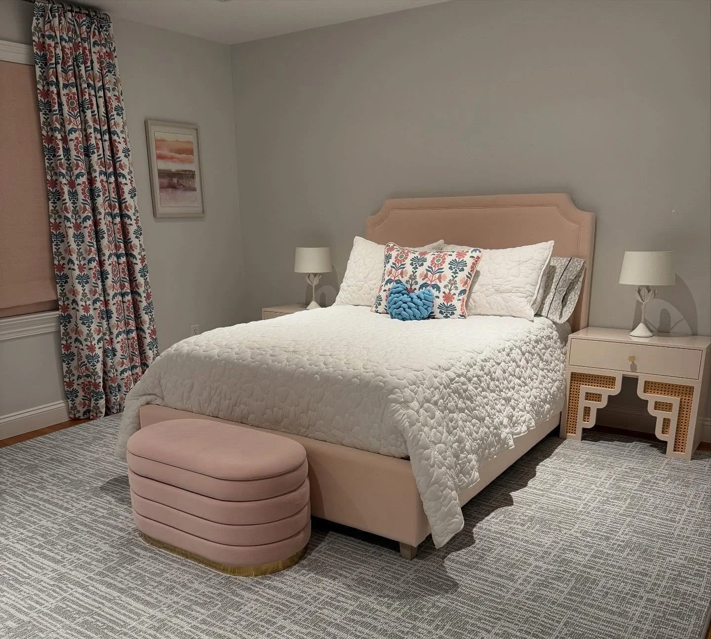 Having fun at our Kent project with a very special little girl&rsquo;s room! #girls #girlpower #funprojects #inspire #littlegirlsrooms #spaces #design #jnteriorspaces #kentct #kentprojects #dmdteam #dimackdesigns