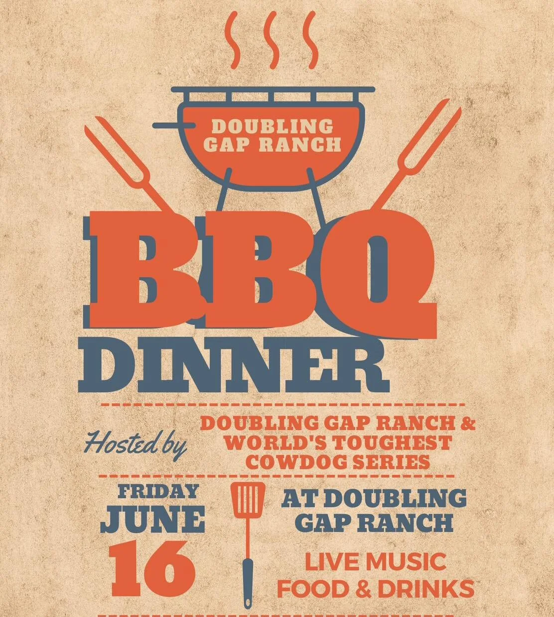 It&rsquo;s Friday, which means we are exactly 2 weeks away from our trial at Doubling Gap Ranch LLC! We will be having a BBQ for anyone who is interested in joining us, please send us a direct message to let us know you will be in attendance! Tickets
