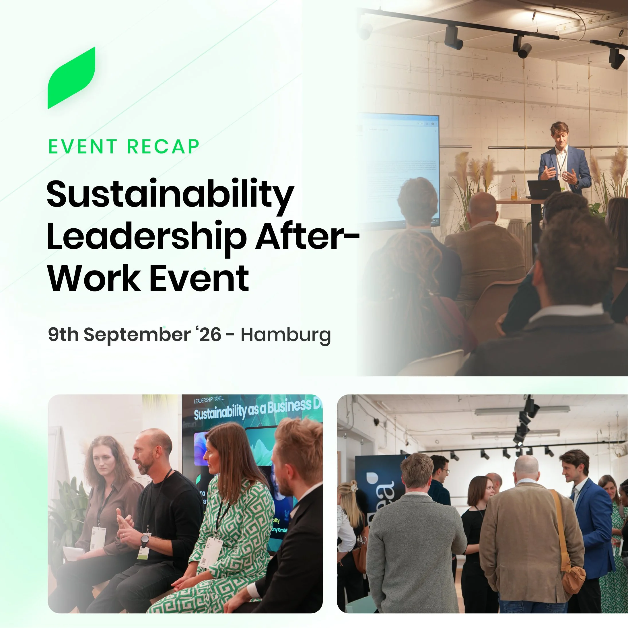 Sustainability as a Business Driver: What the Hamburg Sustainability Event Revealed About the Next Phase of Corporate Sustainability