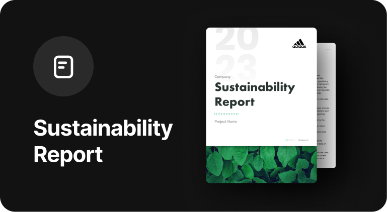 sustainability climate report