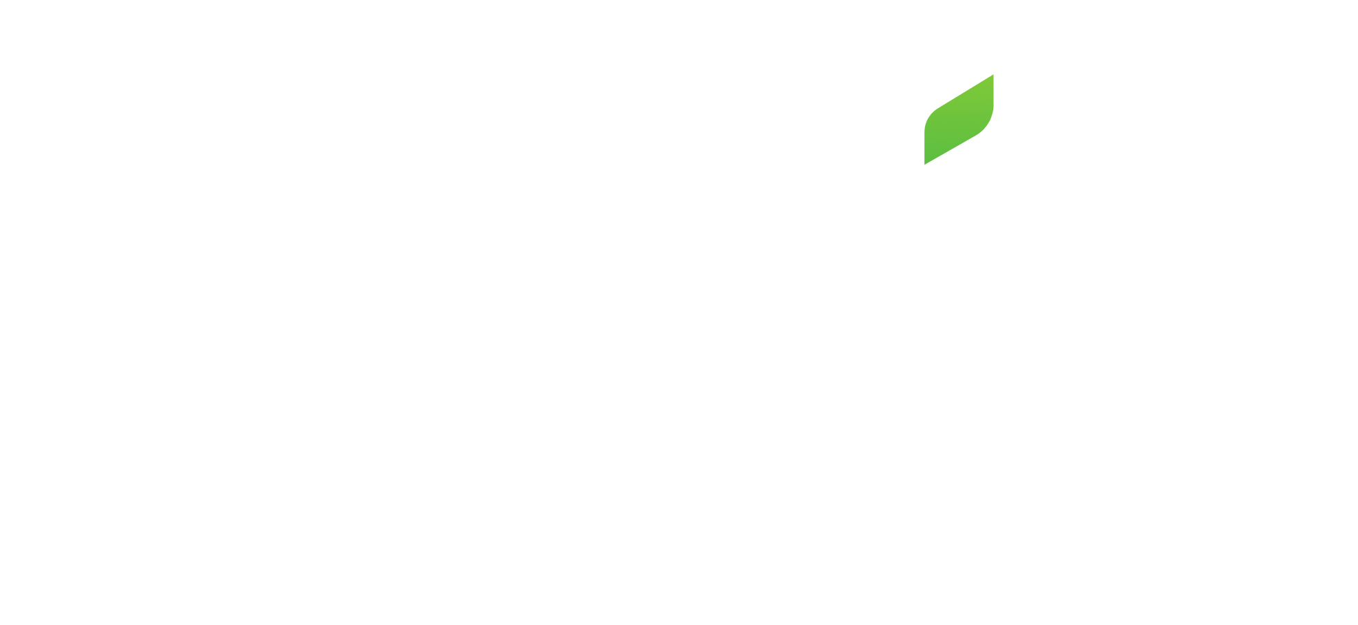 Logo with the word 'footprint' in bold white letters and a green leaf on the letter 'i', above the word 'intelligence' in lowercase white letters on a black background.