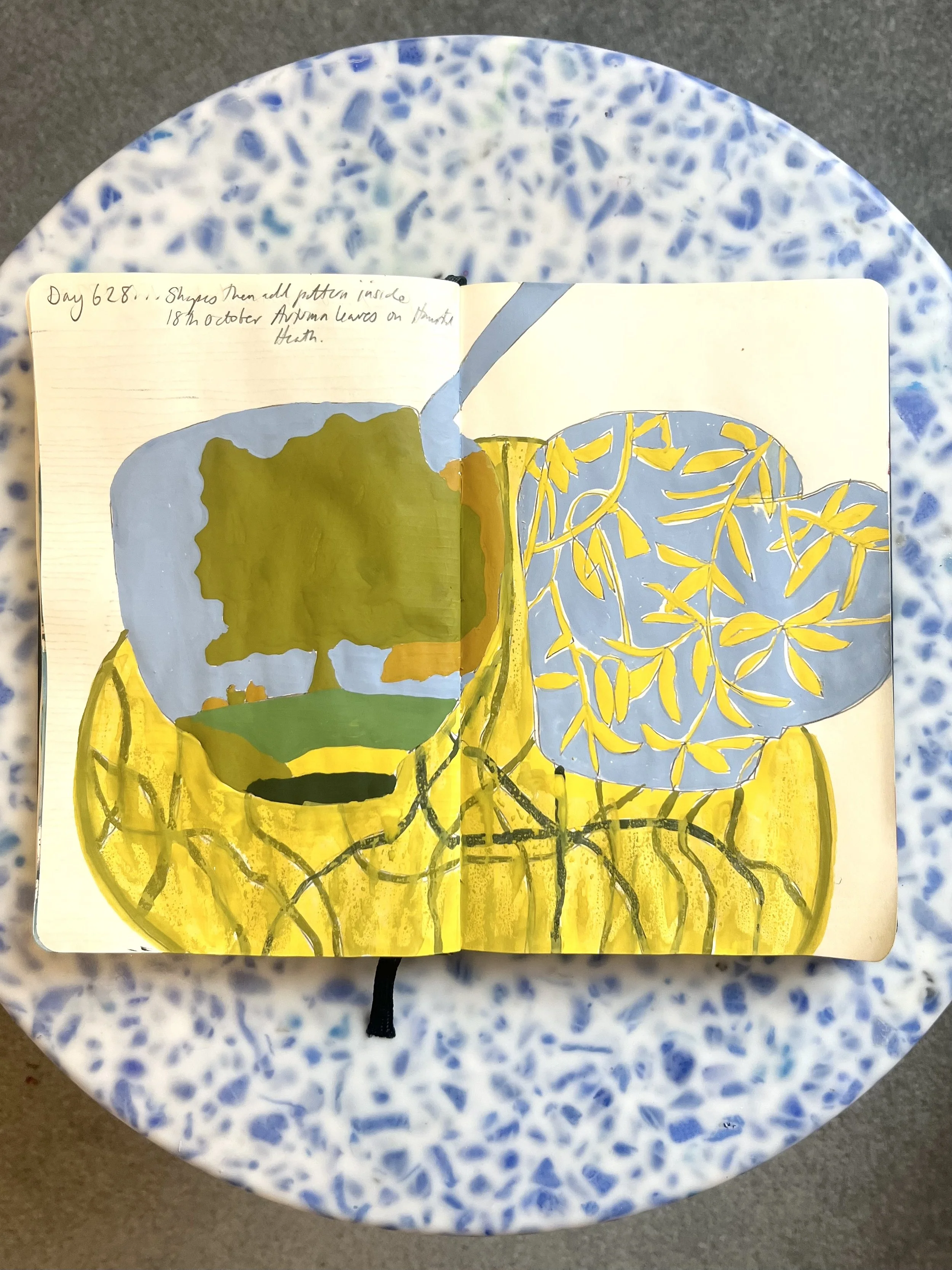 Natasha Marshall Daily Sketchbook - Autumn