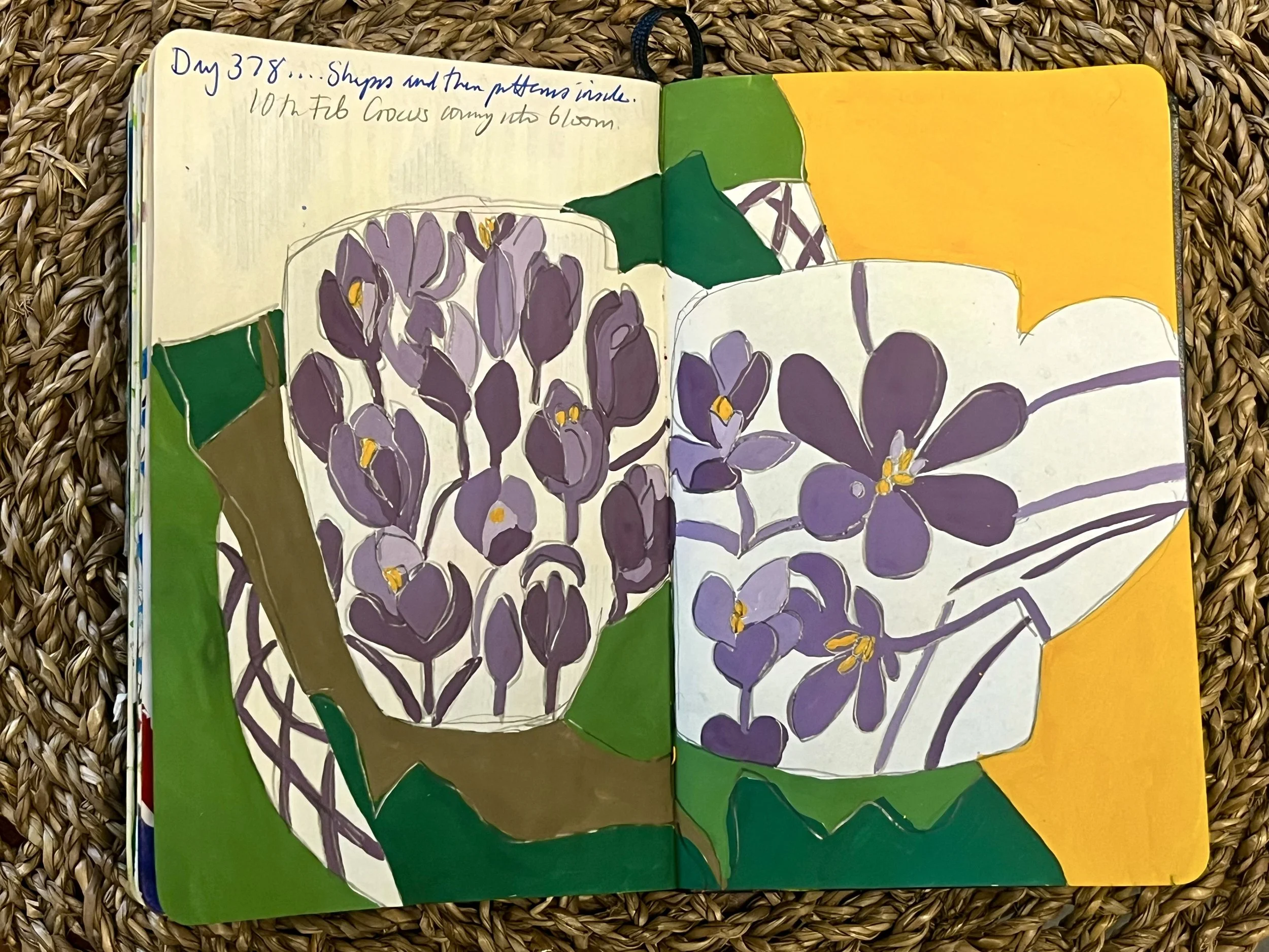 British Seasons: How My Daily Sketchbook Became a Fabric Collection