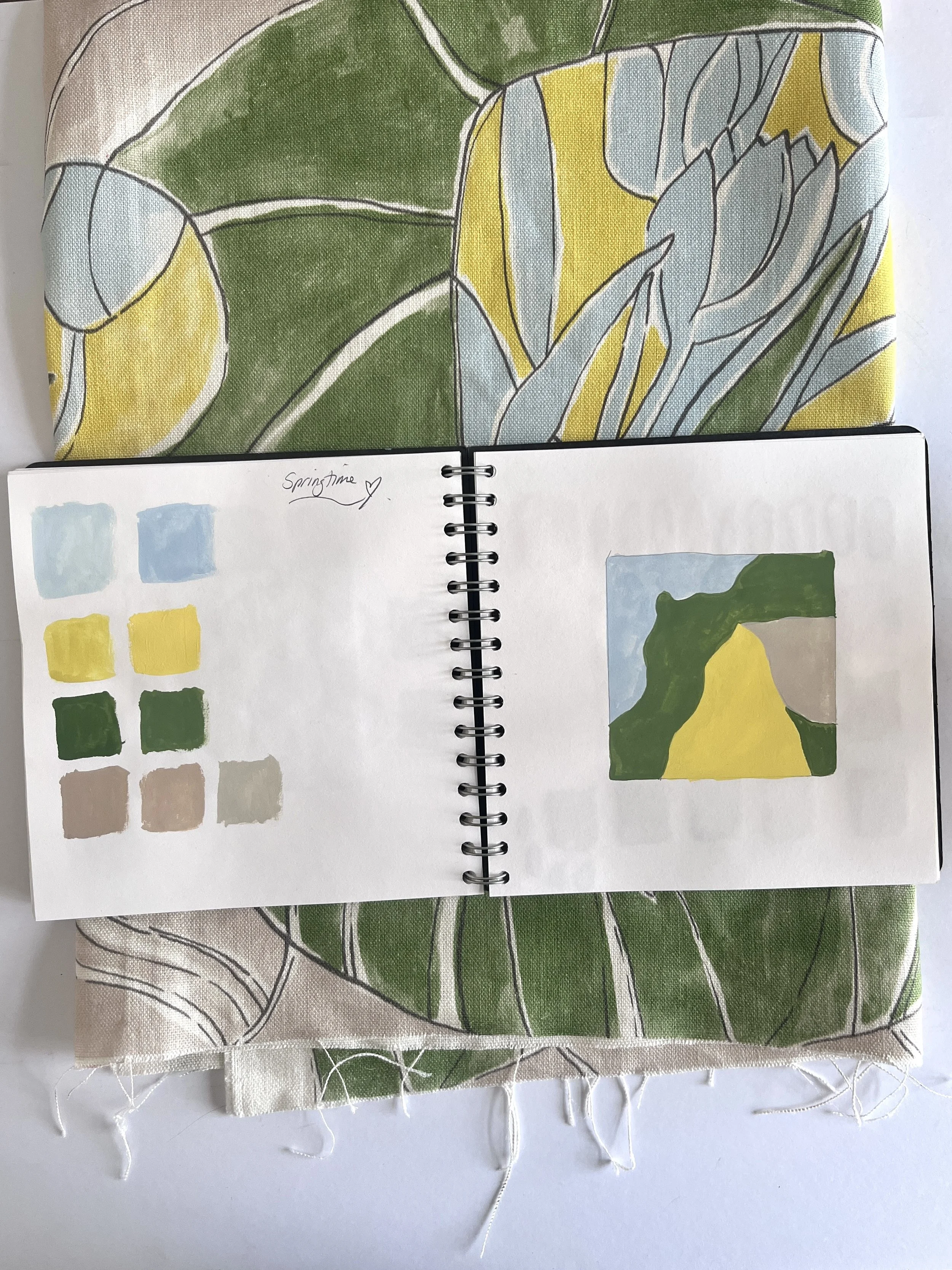 British Seasons: Making a Textile Collection Week 5 — Colour &amp; Seasons