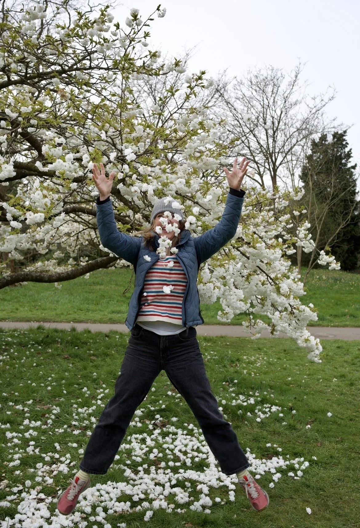 London in blossom is magical.