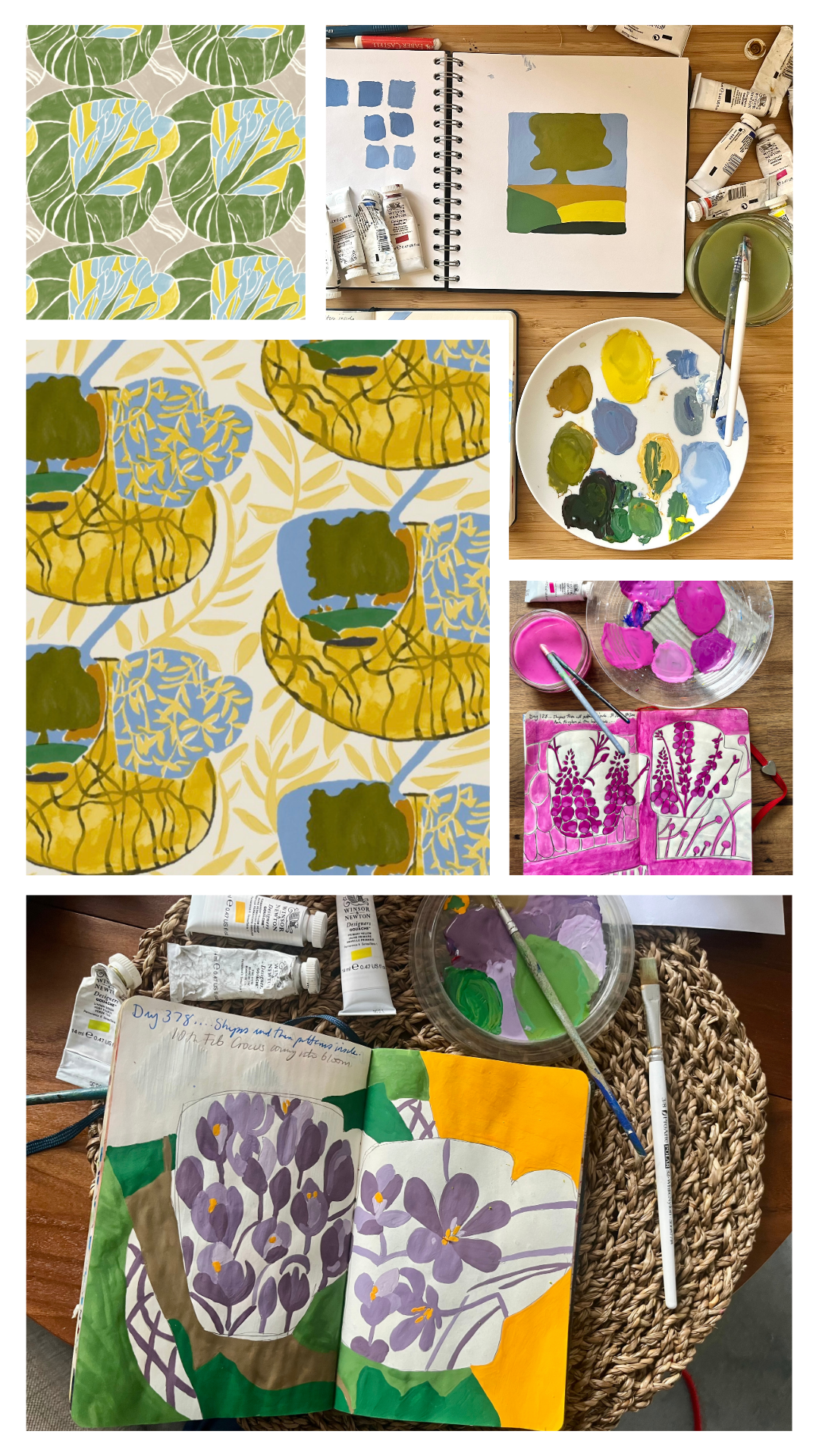 British Seasons: Making a Textile Collection