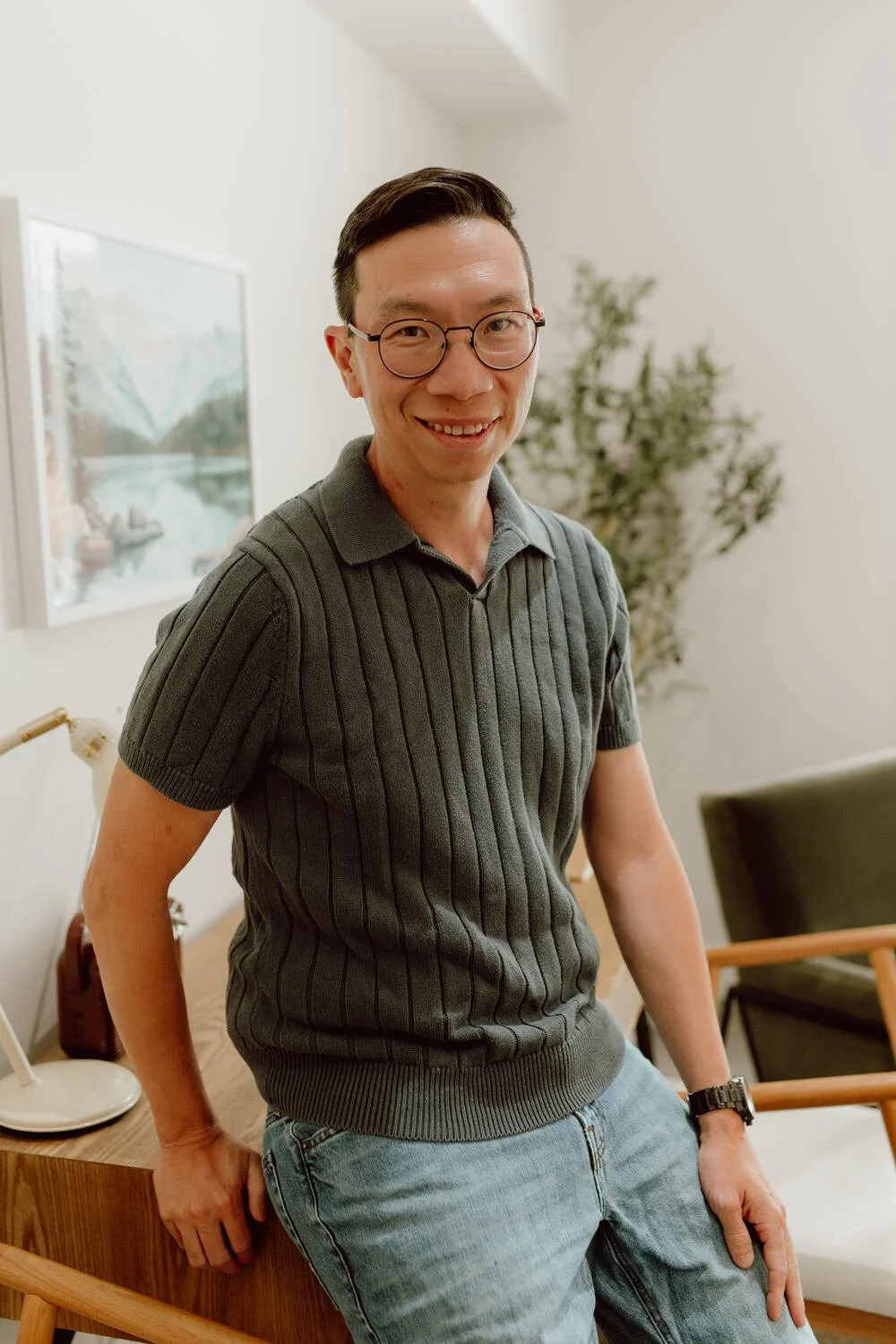 headshot of Joshua Wong, RP in Barrie