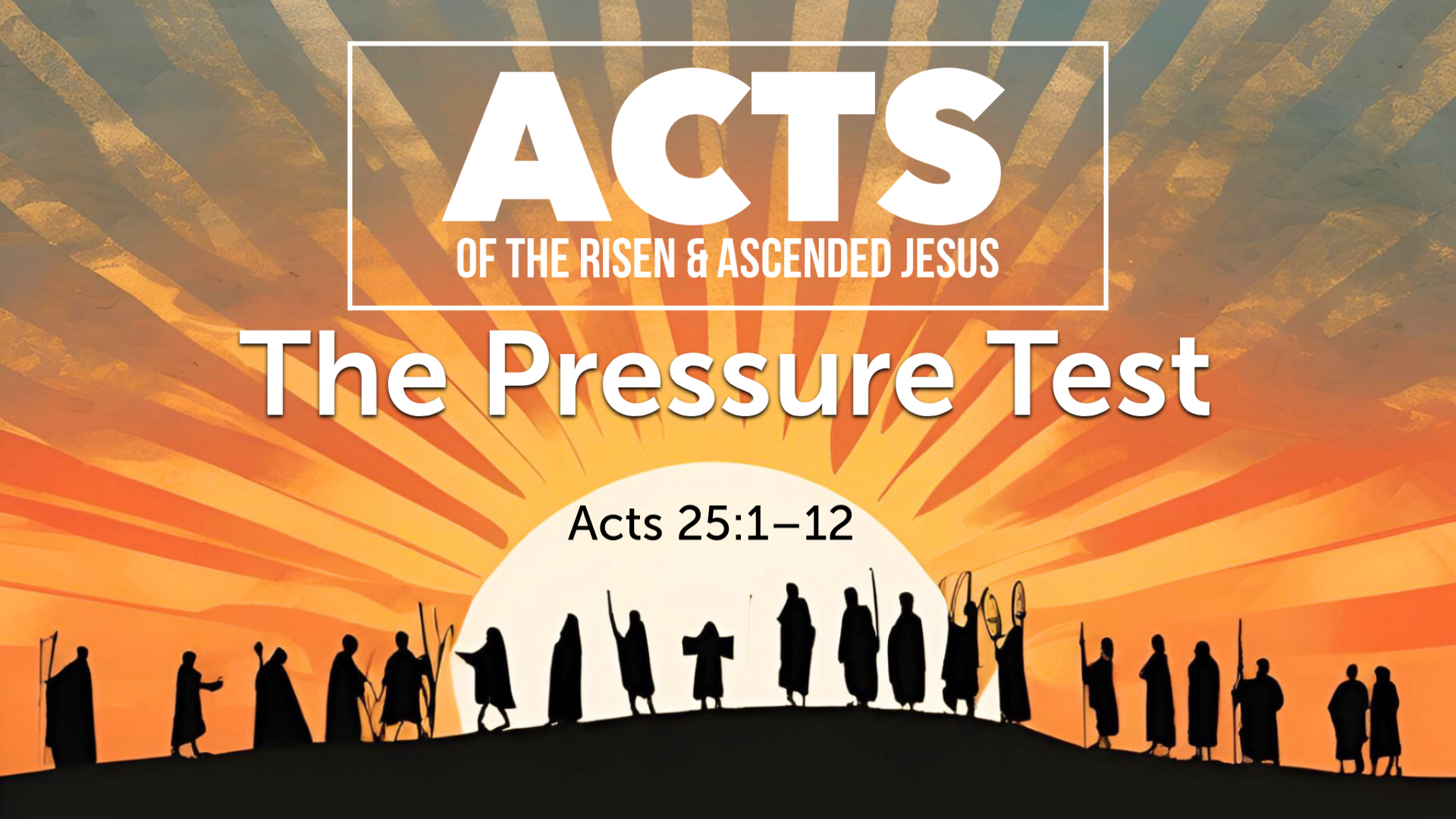 The Pressure Test:  Day 4
