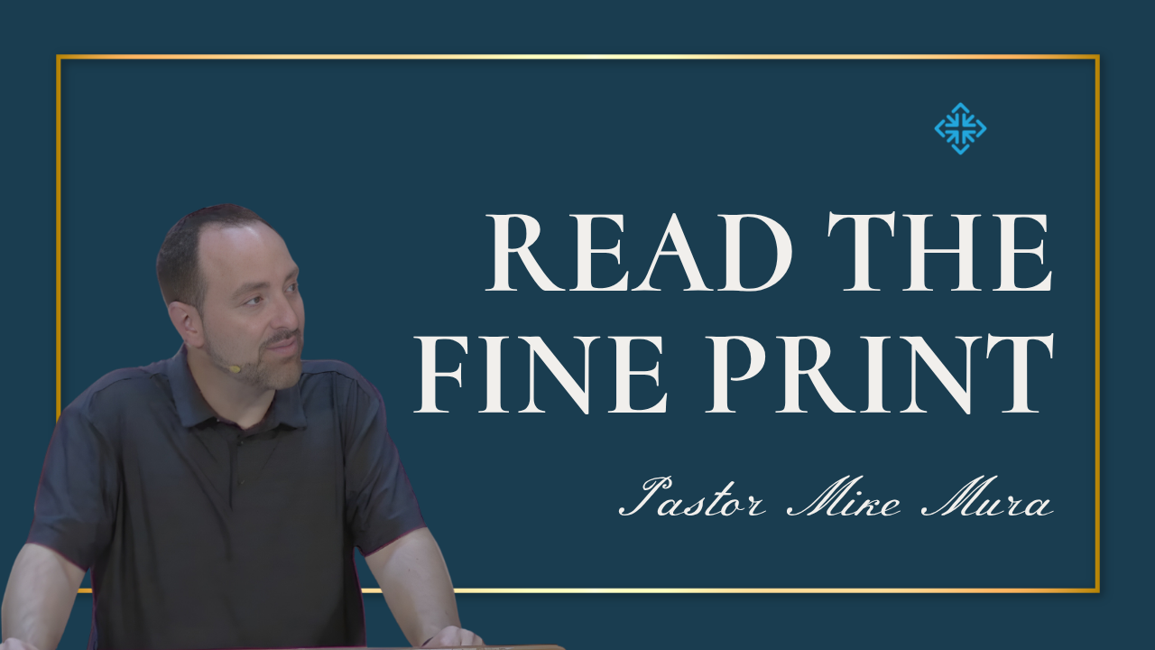 Read the Fine Print: Day Four