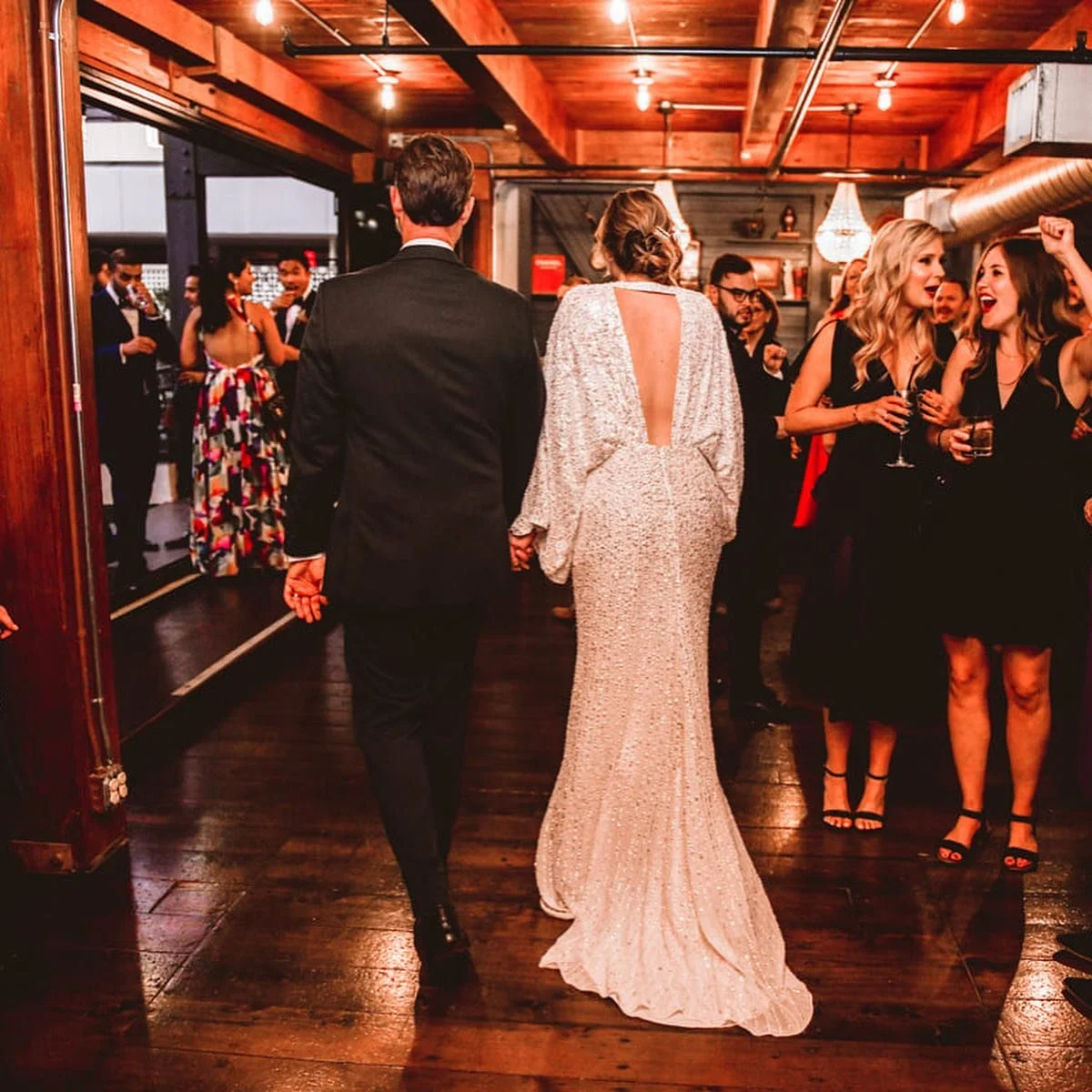 #FlawlessFriday Moment 〰️ we love an iconic outfit change 🌙🌇

Planning &amp; Coordination | @flawlessfetes 
Photography | @carolineallenography 
Venue | @stationhousedtsp 
Florals | @therevelco 
Hair &amp; Makeup | @hardtyoumore 
Catering | @saltbl
