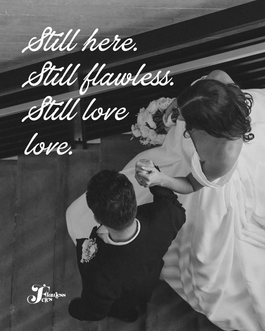 P.S. Still obsessed with love stories. Still a little too excited about a well-run timeline. Still making wedding days feel effortless. Still very Flawless F&ecirc;tes.

There *is* one little update:

Alexis is officially the new owner. 🥳

You may a