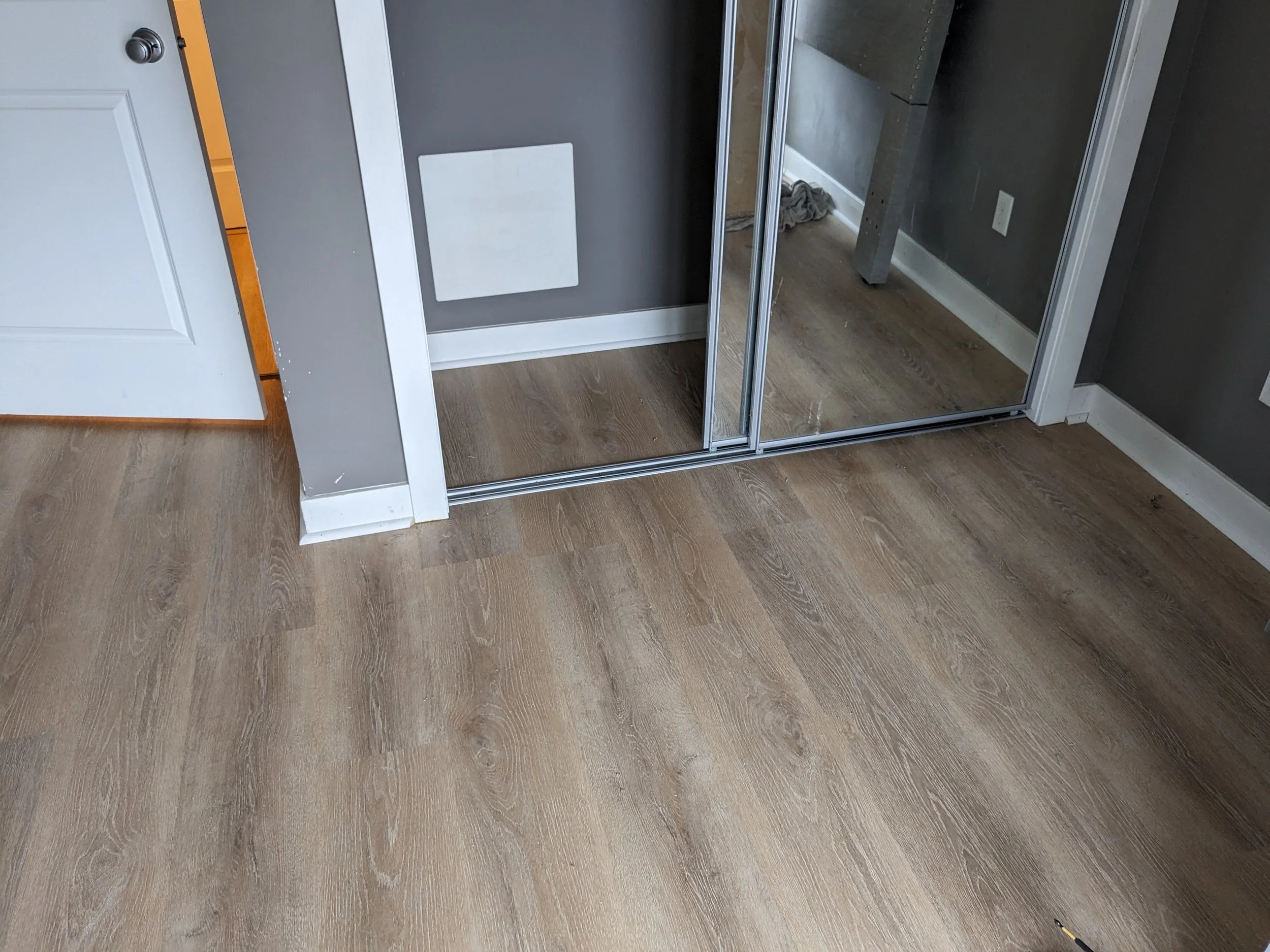 After - Laminate Floor Installation