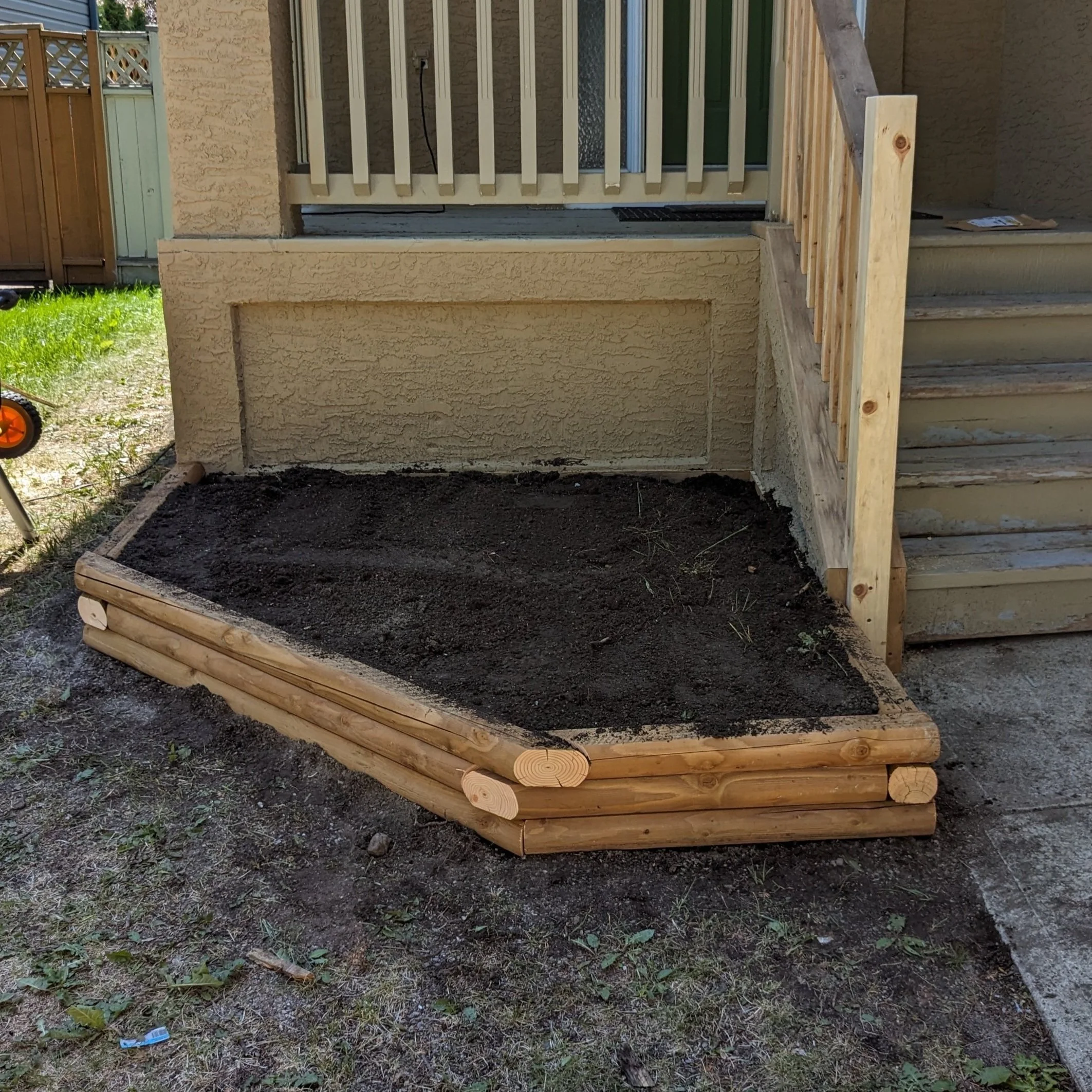 After - Flower Bed