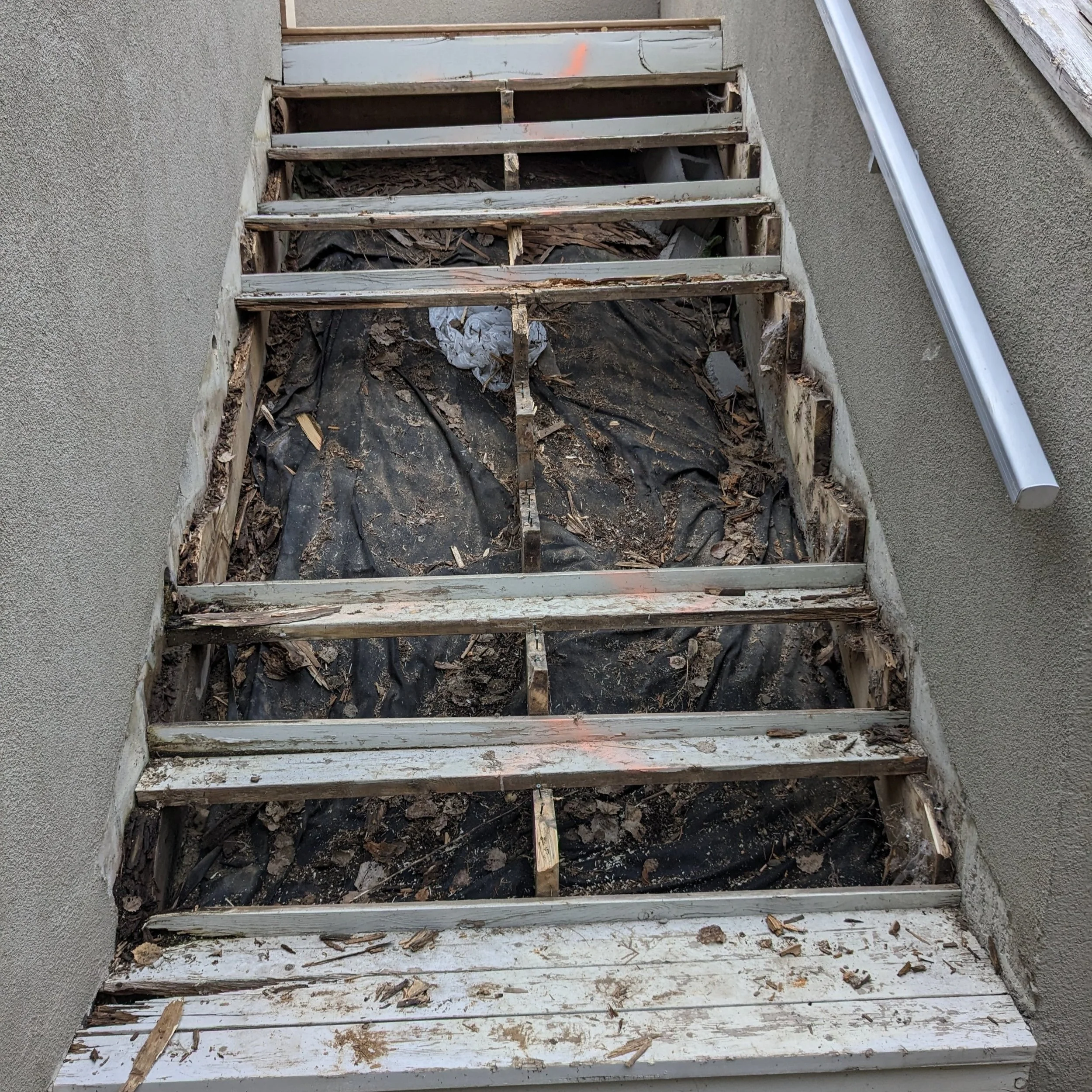 Before - Stairs