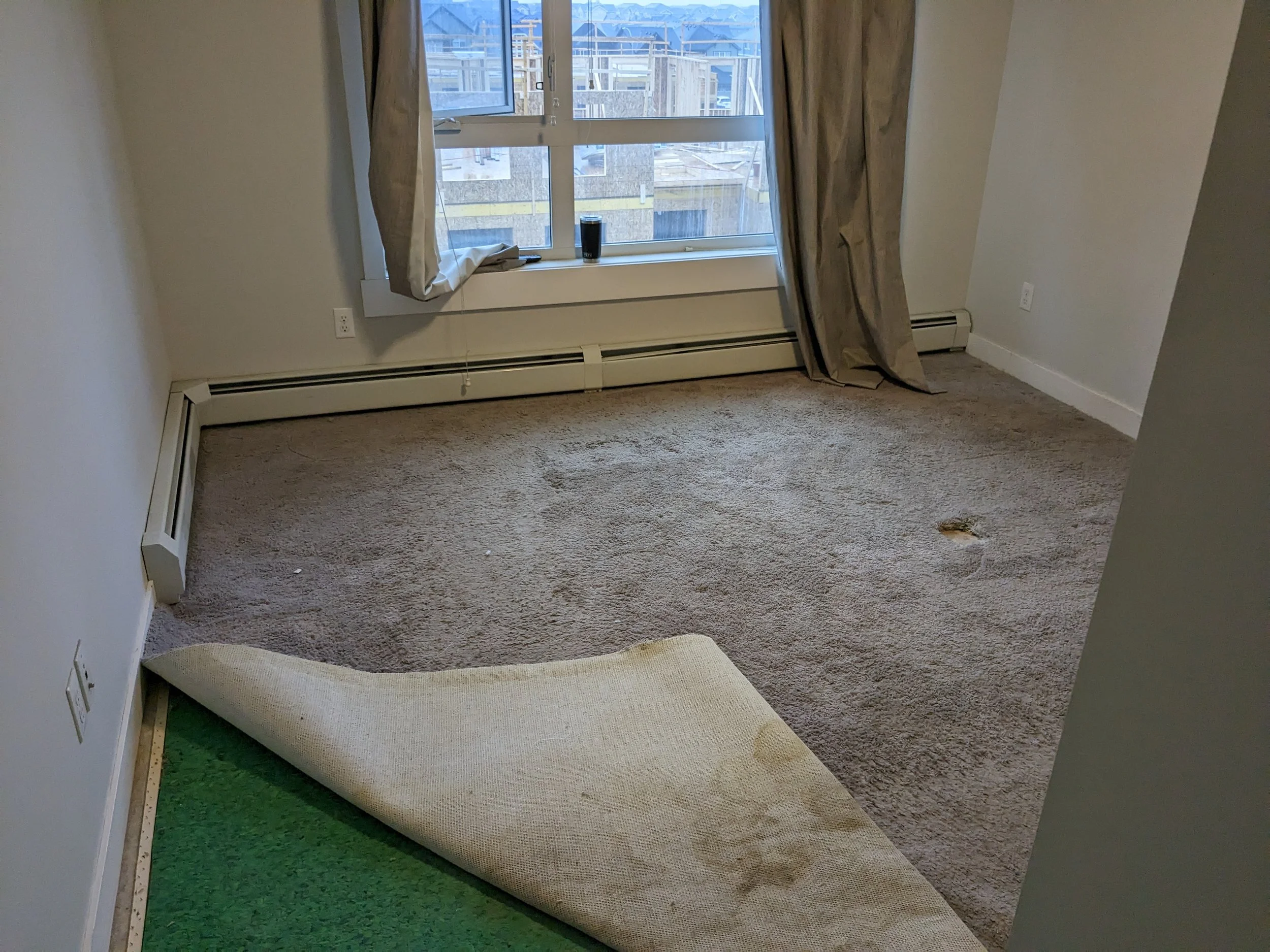 Before - Laminate Floor Installation