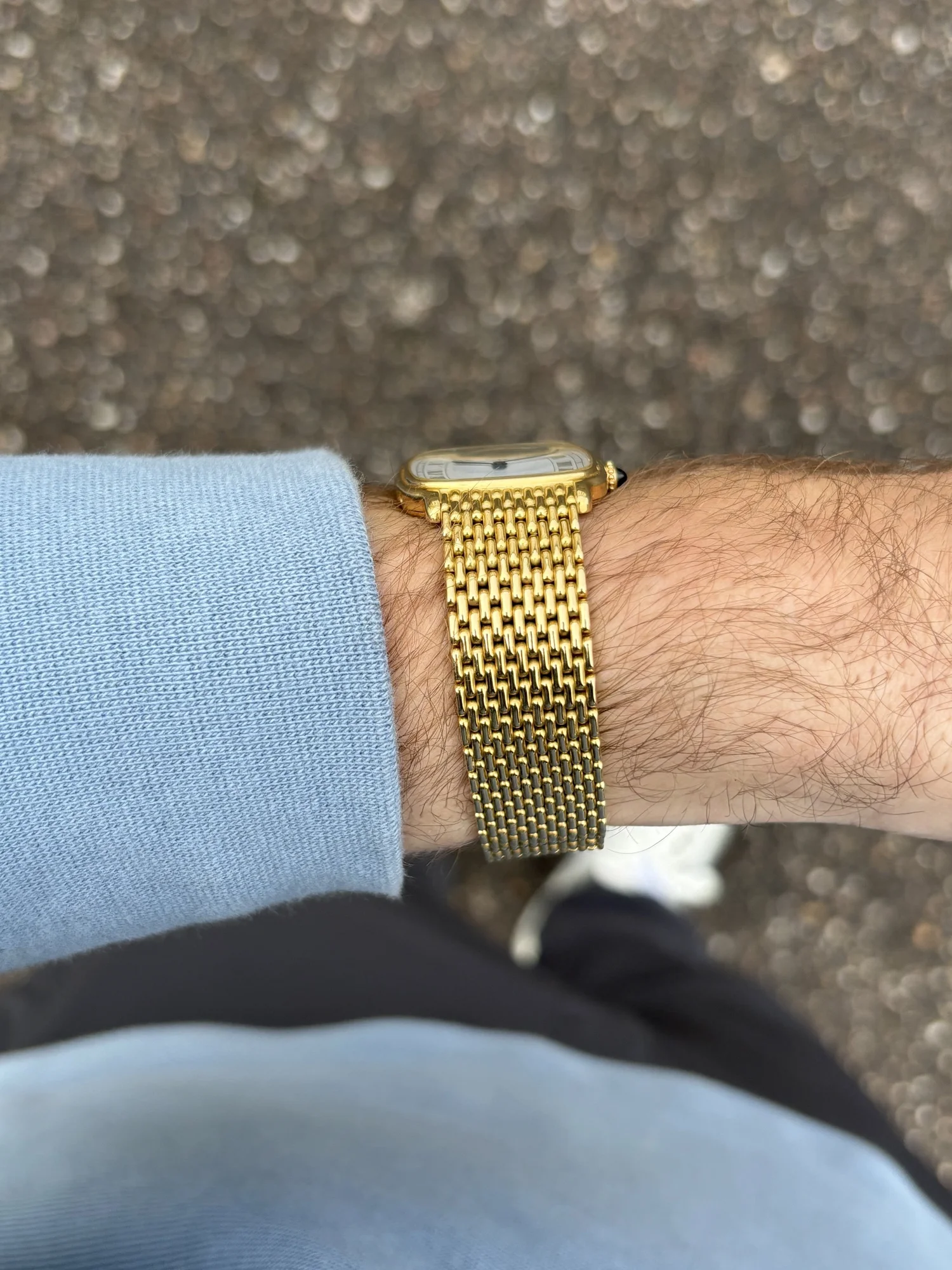 Cartier Chambord Yellow Gold 'Paris' Dial ref. 10715 — Doble