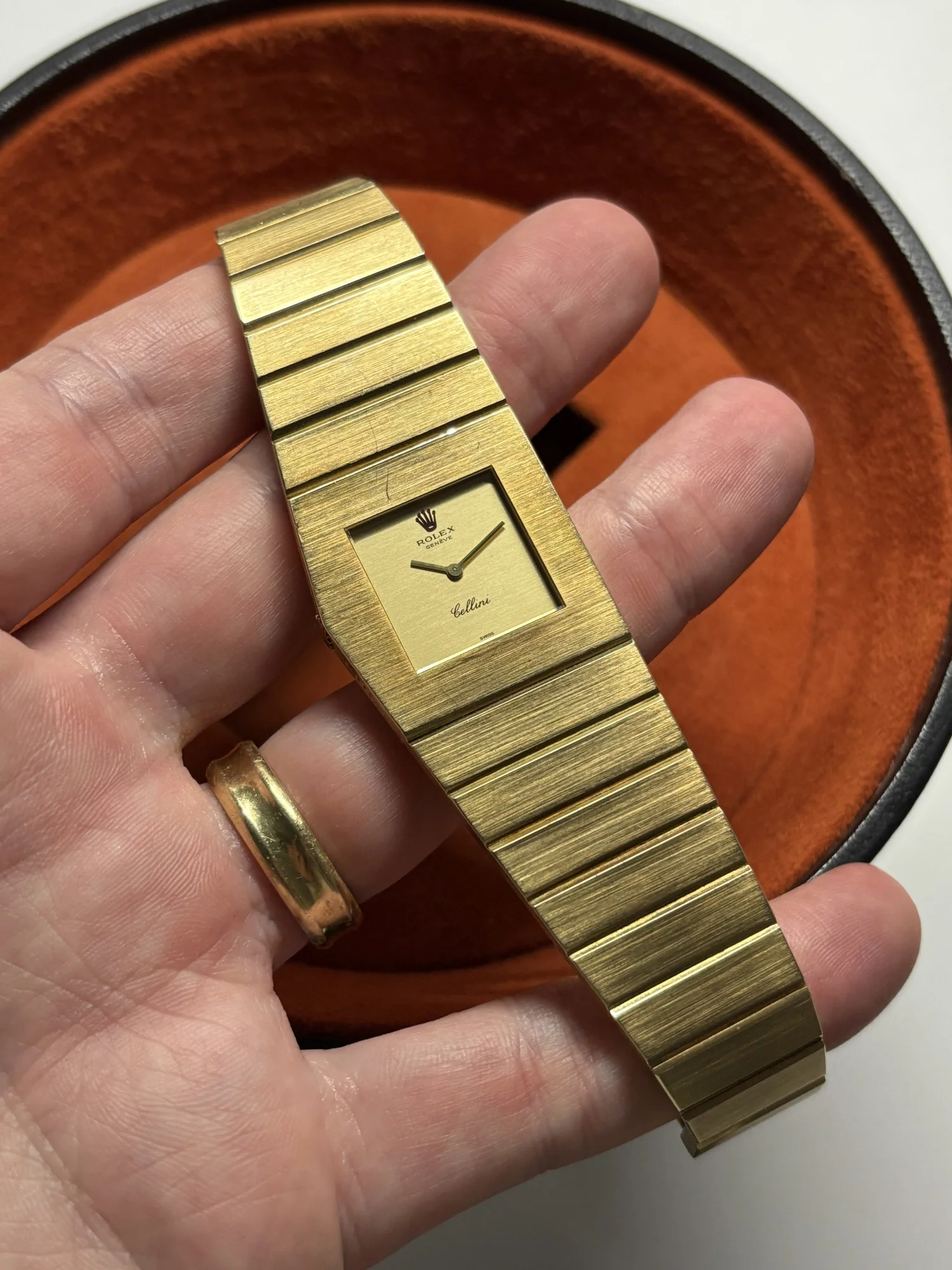 Rolex King Midas Yellow Gold ref. 4315 w/ Box — Doble Vintage Watches
