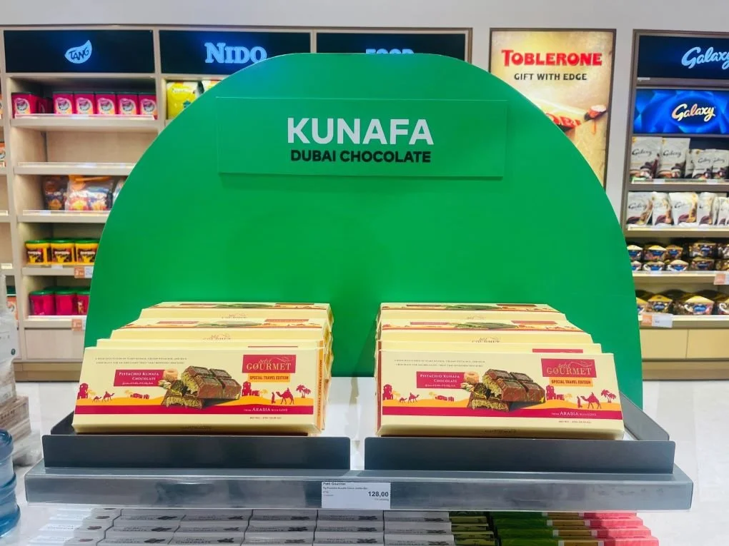 Kreol debuts Petit Gourmet Pistachio Kunafa Chocolate at King Khalid Airport with Lagardère
