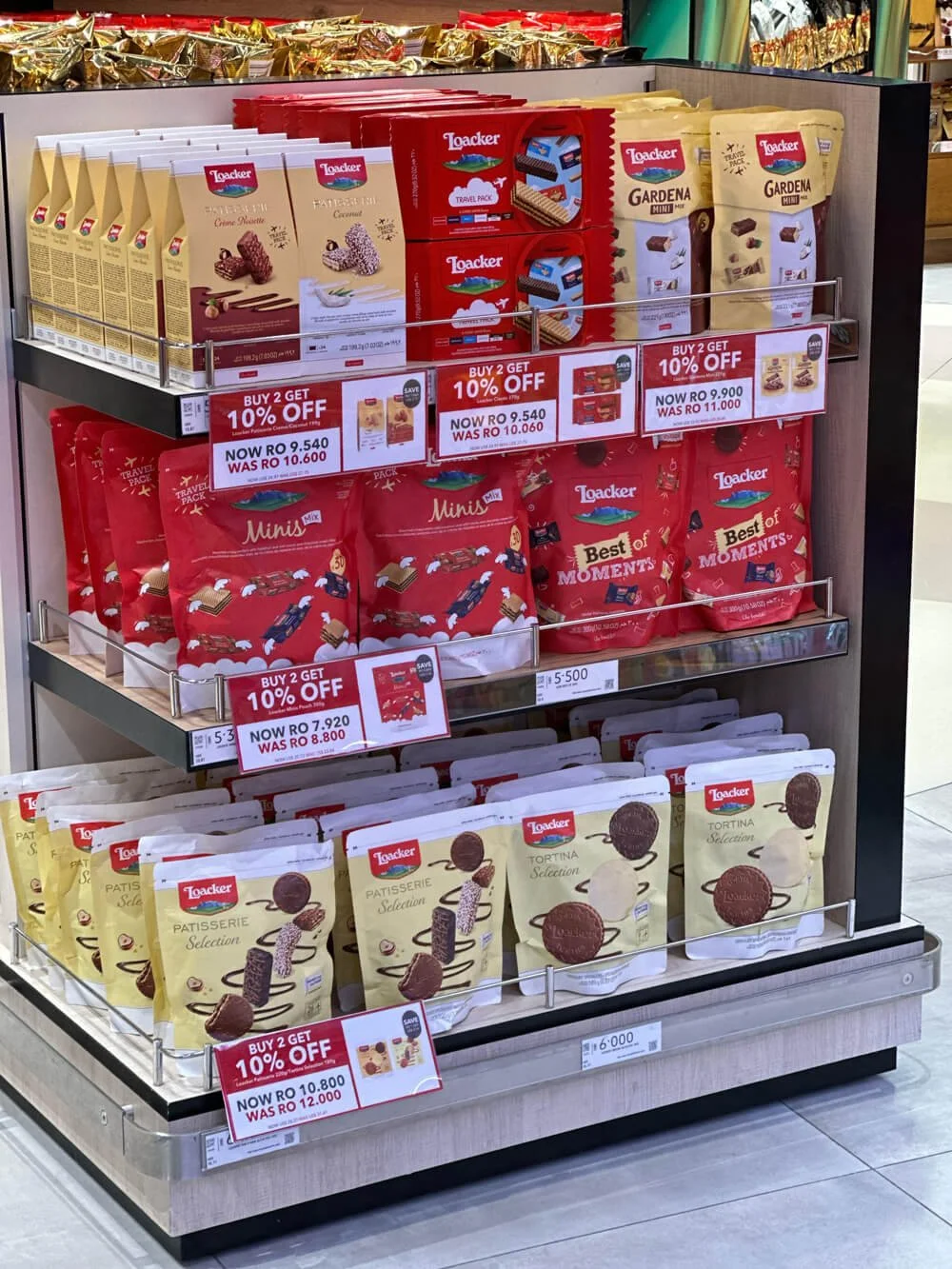 Kreol TR brings Loacker to Muscat Duty Free in time for the holiday season