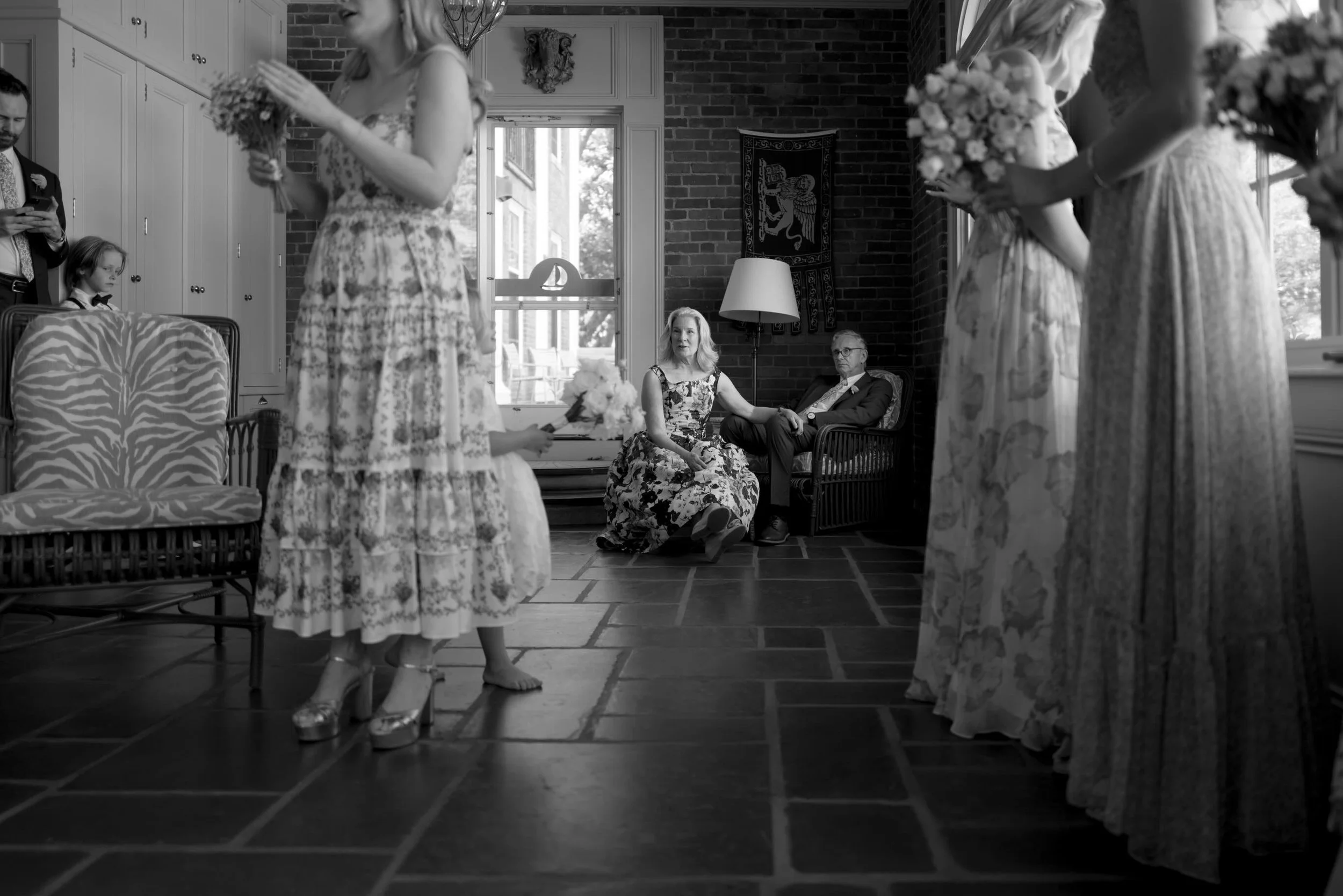The quiet anticipation before the ceremony ❣️