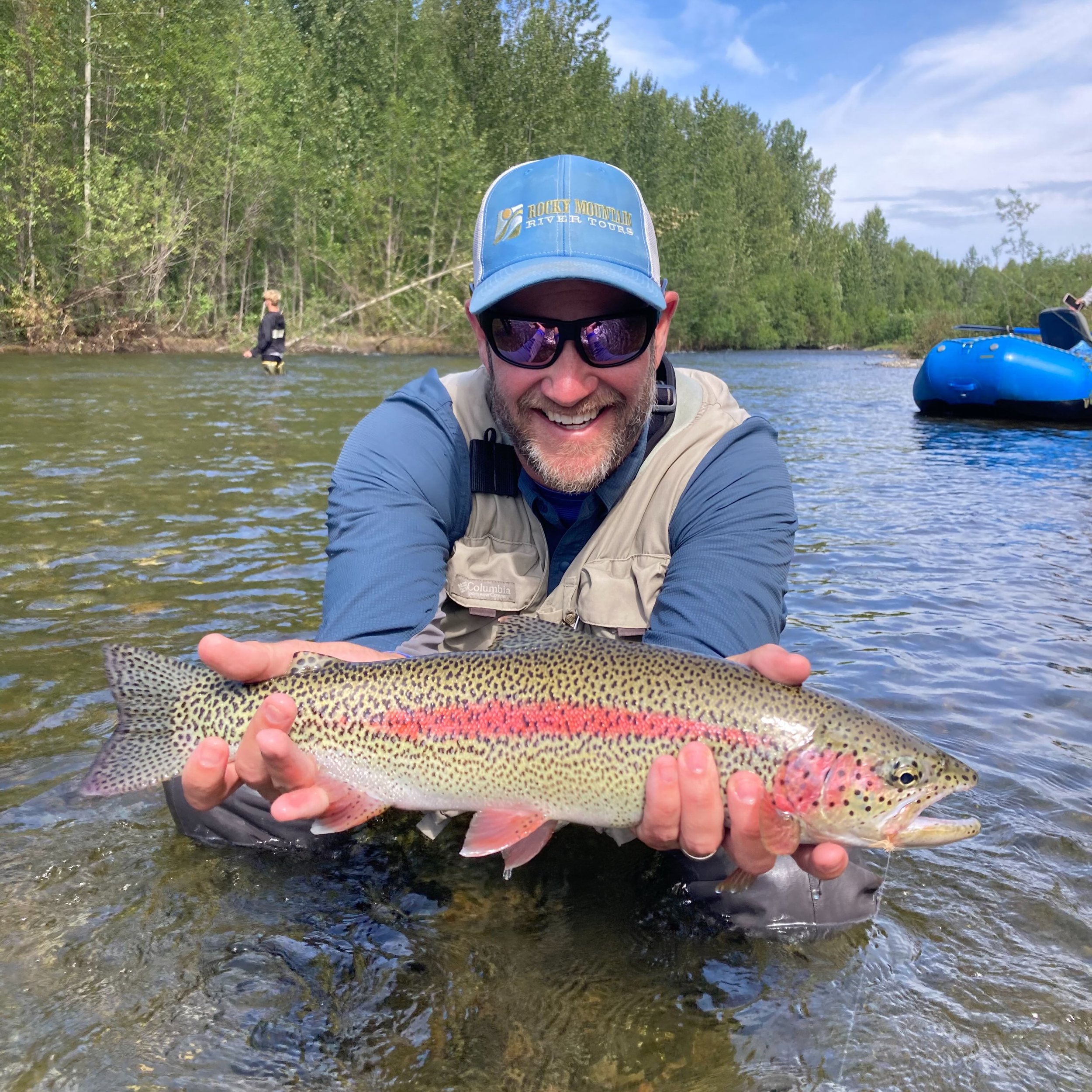Up North Update! July was a wet/fishy month! We saw lots of precip. including a major flood event on our local stream.  Amidst challenging water conditions we managed to find several nice fish and bring lots of smiles to our guests!  We did great fis