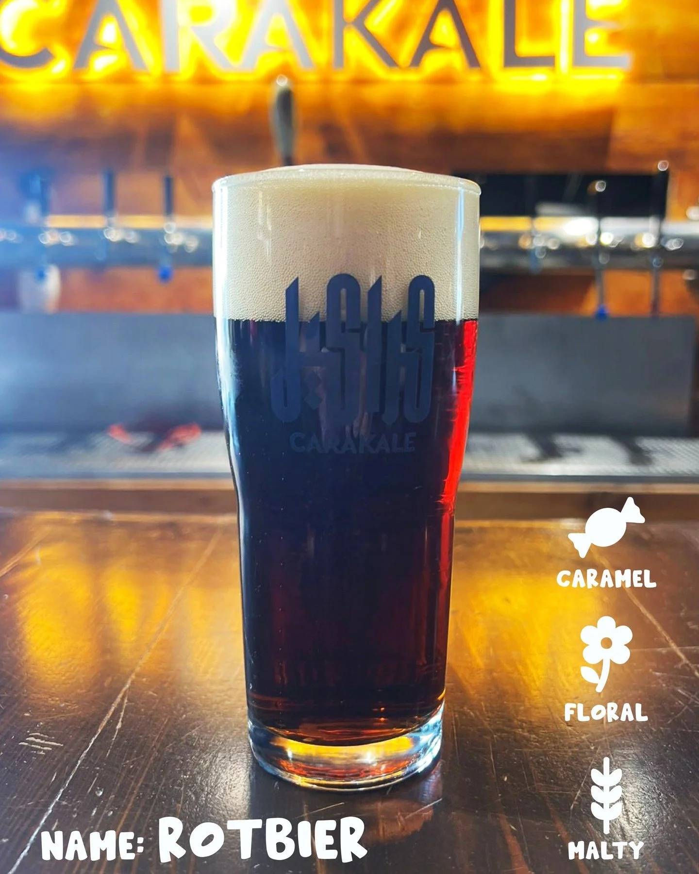 Rotbier is here — bold German Red lager 🍺🔥crisp, floral, clean caramel finish. Ask Sami for your pint 🍺✨
#carakale #rotbier