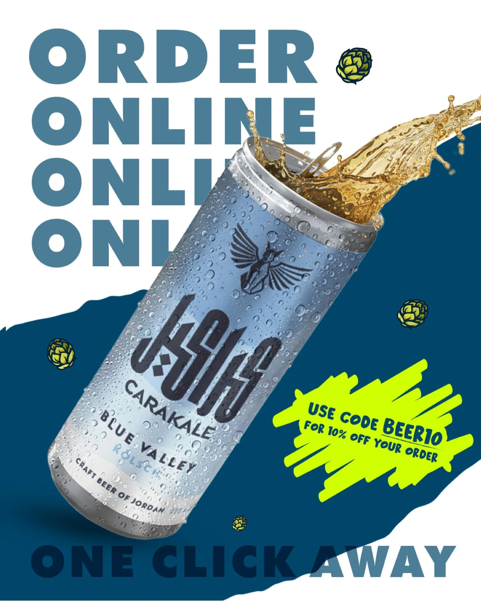One week left to use Beer 10! Get 10% off your order and collect points!
#Carakale #OnlineShop